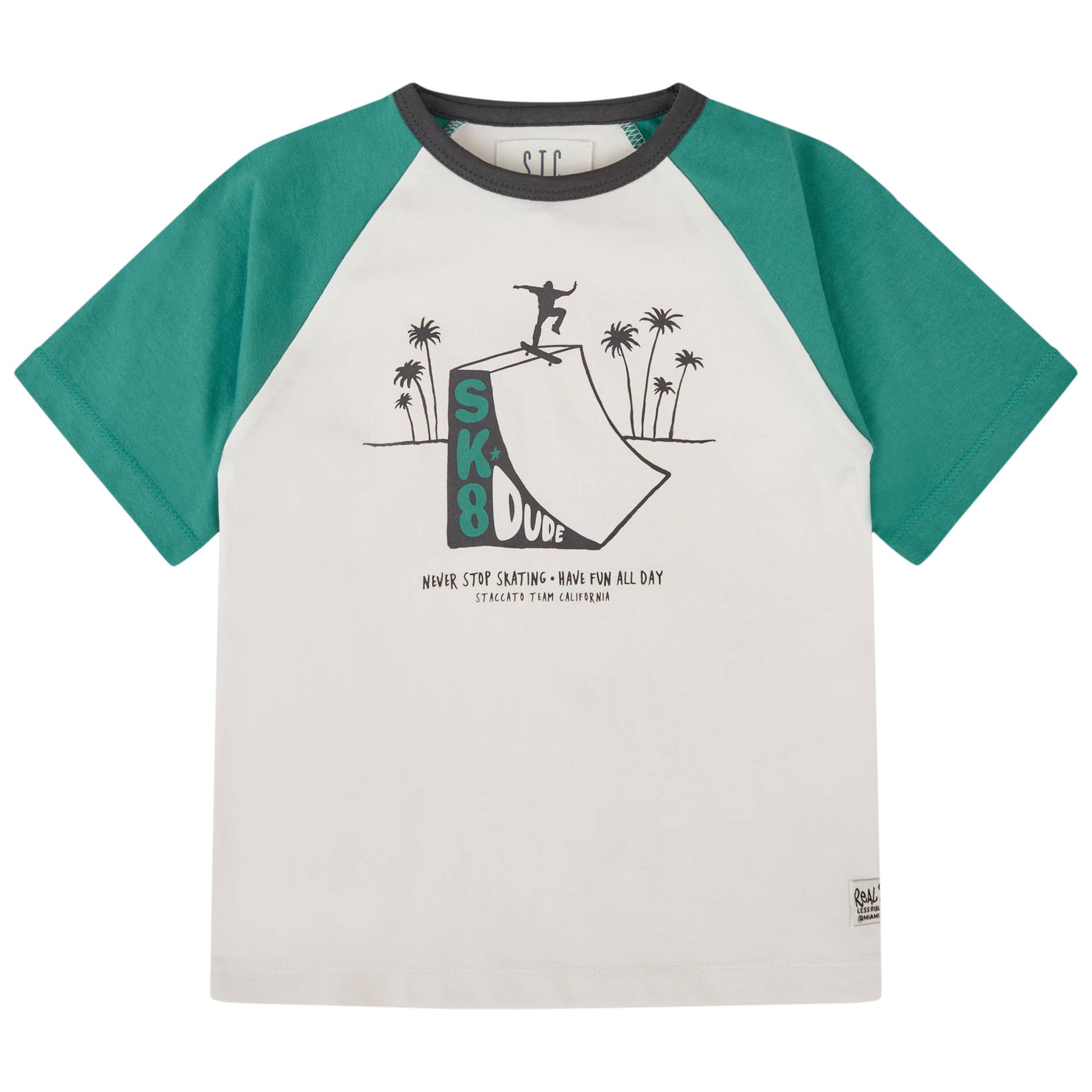 STACCATO - Kn.-T-Shirt emerald von STACCATO
