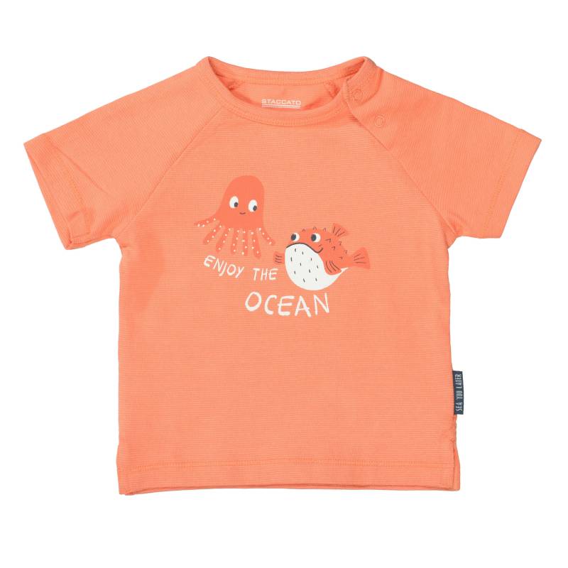 STACCATO - Kn.-T-Shirt fire struc. - Gr. - 74 von STACCATO