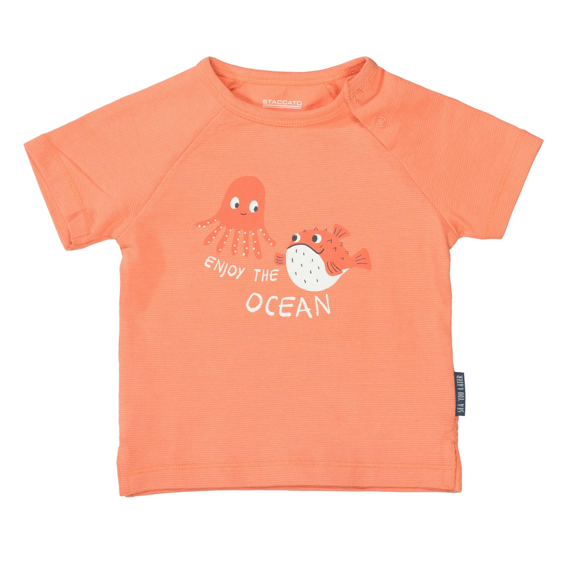 STACCATO - Kn.-T-Shirt fire struc. - Gr. - 80 von STACCATO