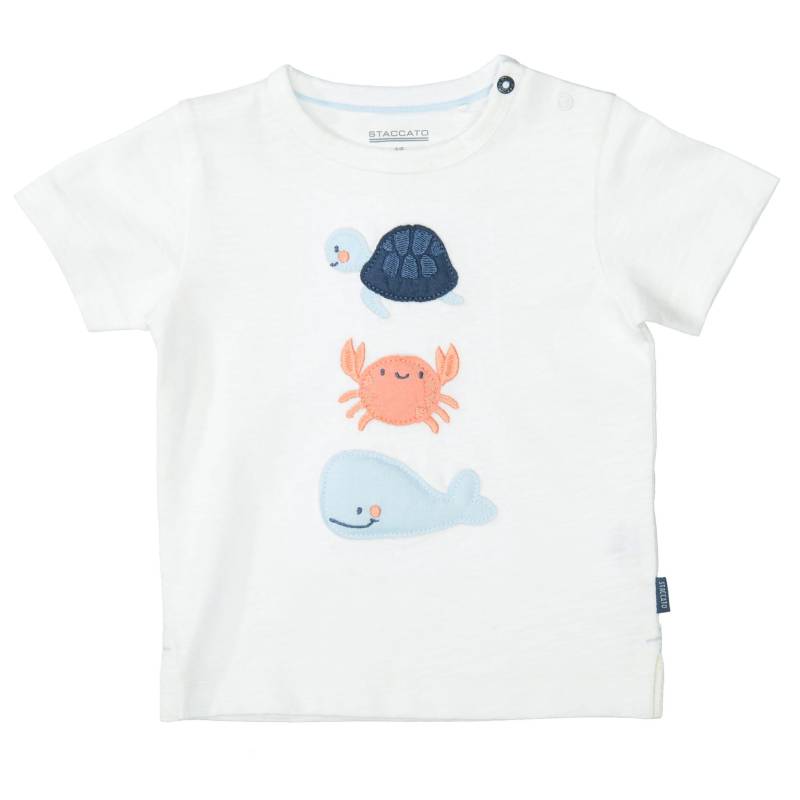 STACCATO - Kn.-T-Shirt offwhite - Gr. - 80 von STACCATO