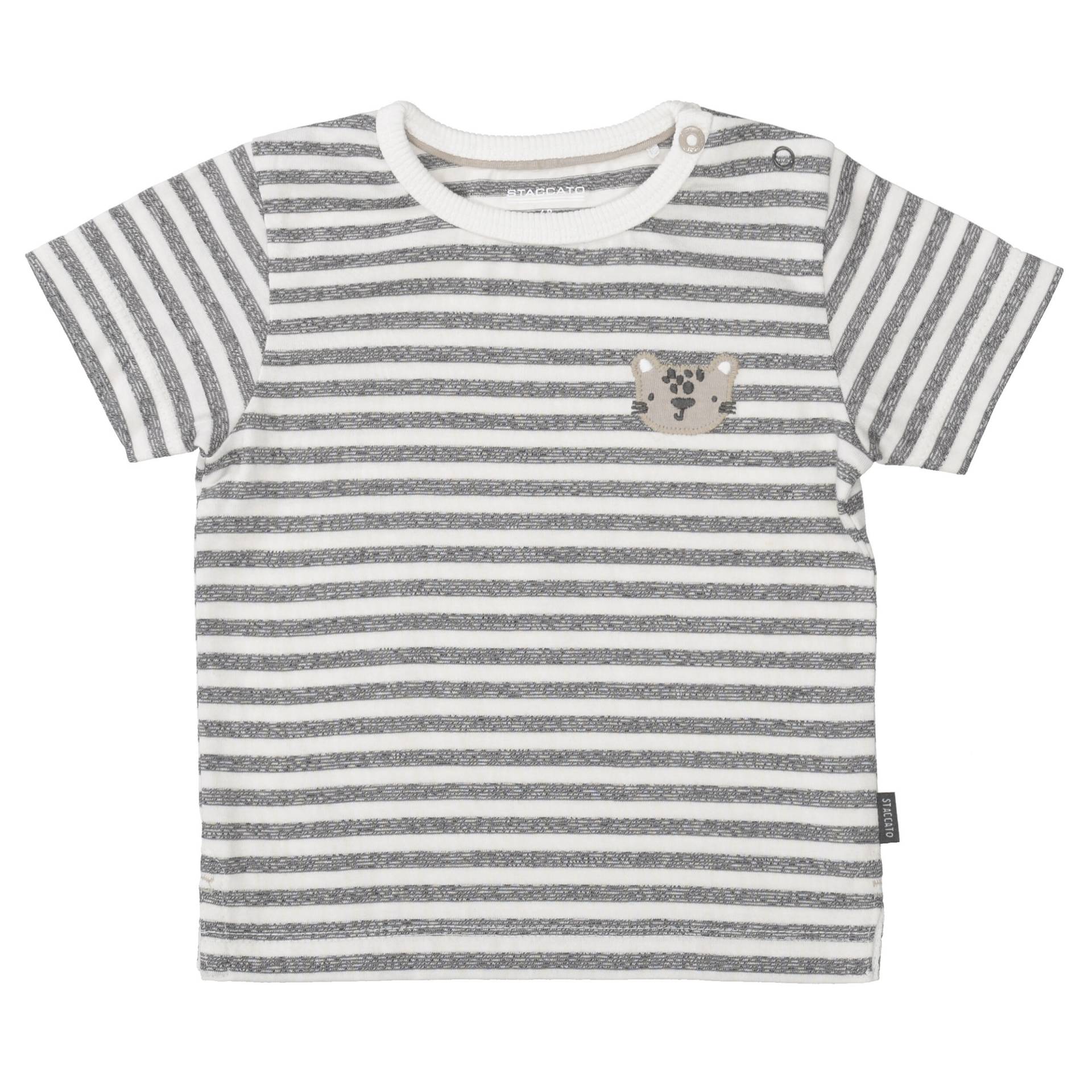 STACCATO - Kn.-T-Shirt soft graphite str. - Gr. - 80 von STACCATO