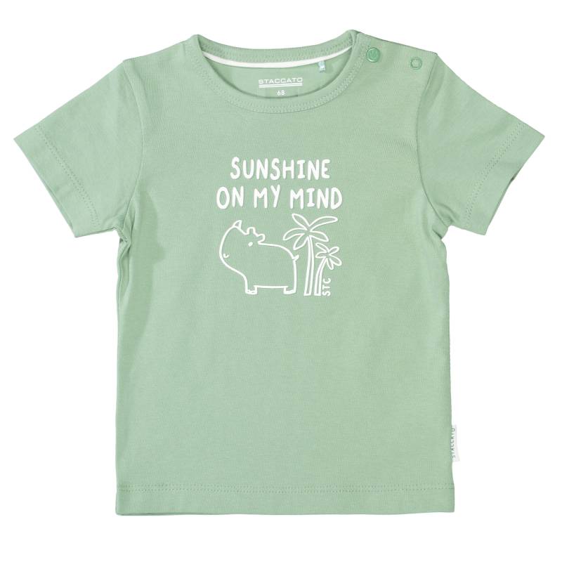 STACCATO - Kn.-T-Shirt soft green - Gr. - 68 von STACCATO