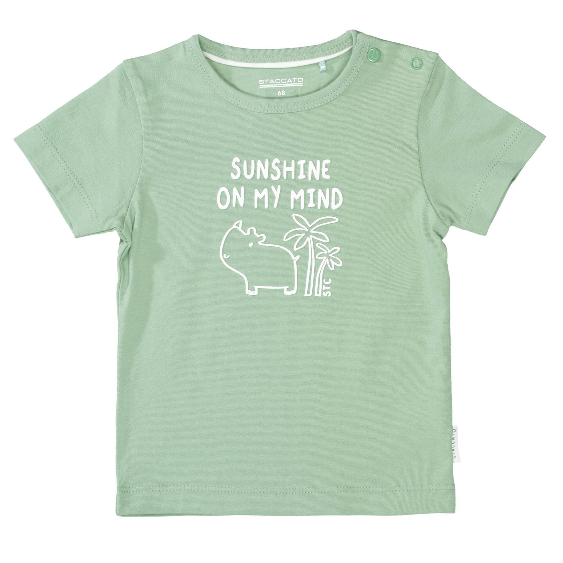 STACCATO - Kn.-T-Shirt soft green - Gr. - 86 von STACCATO