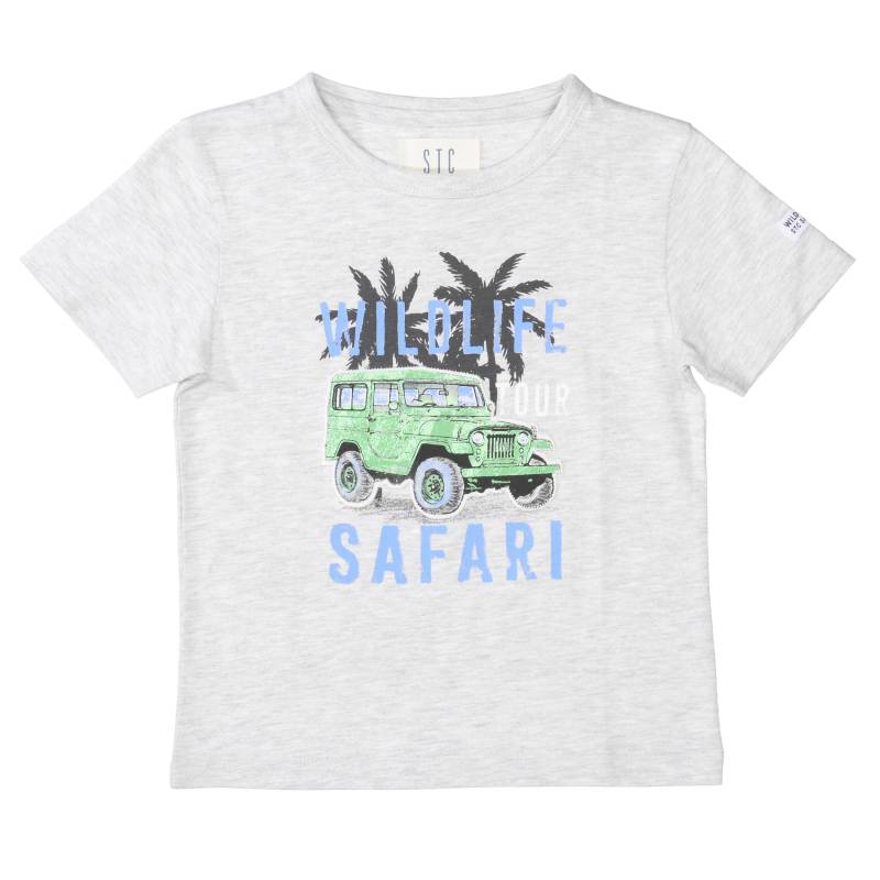 STACCATO - Kn.-T-Shirt soft grey mel. von STACCATO