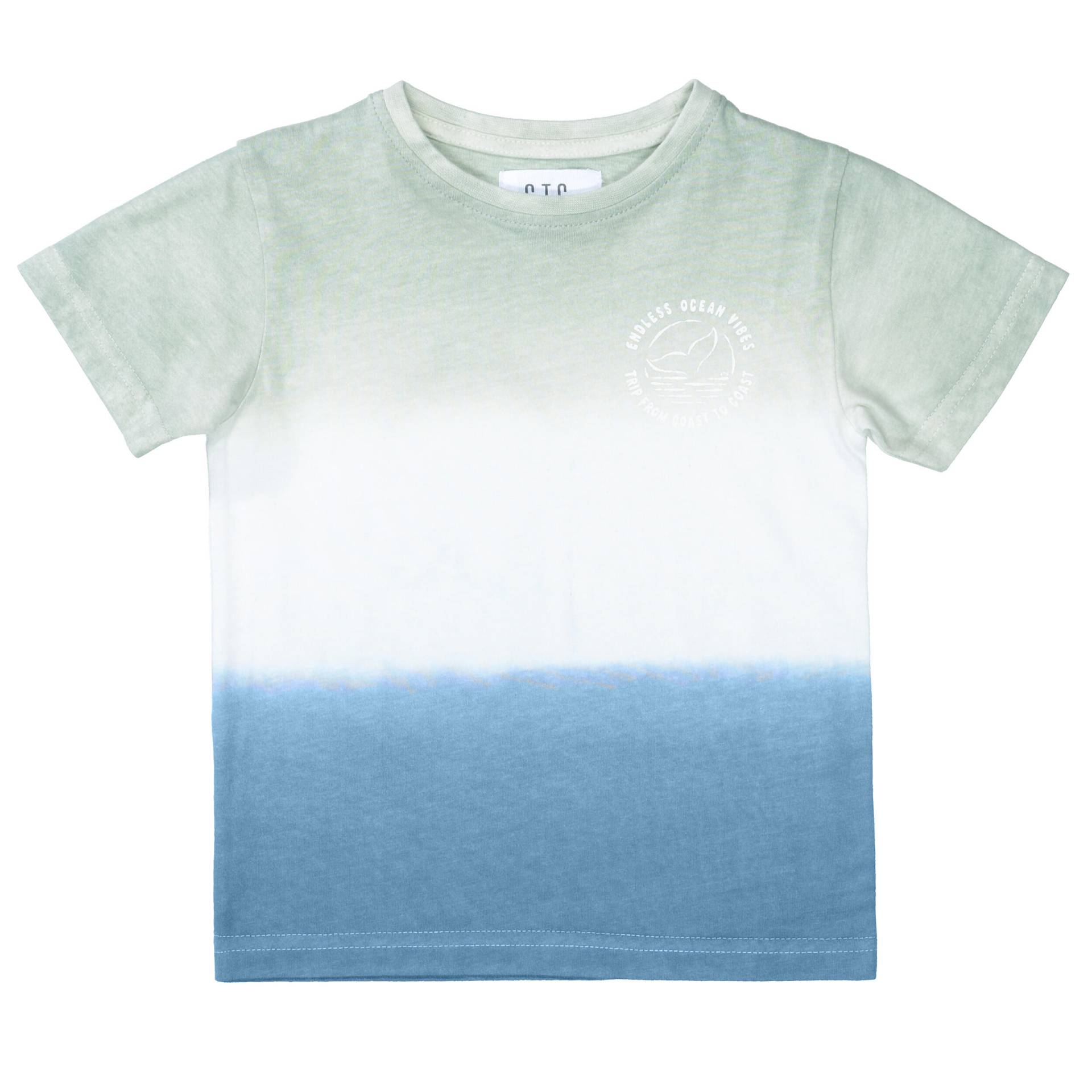 STACCATO - Kn.-T-Shirt soft khaki dip dye von STACCATO