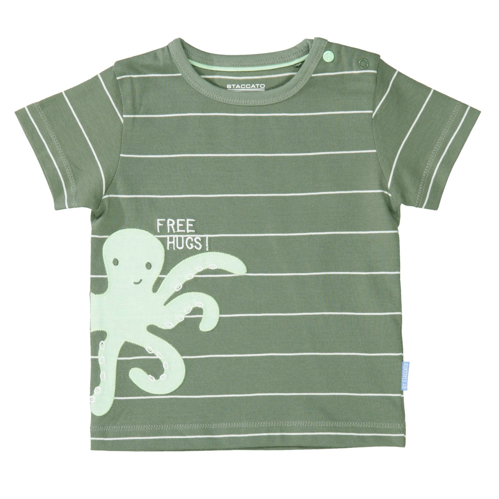 STACCATO - Kn.-T-Shirt soft khaki str. - Gr. - 68 von STACCATO