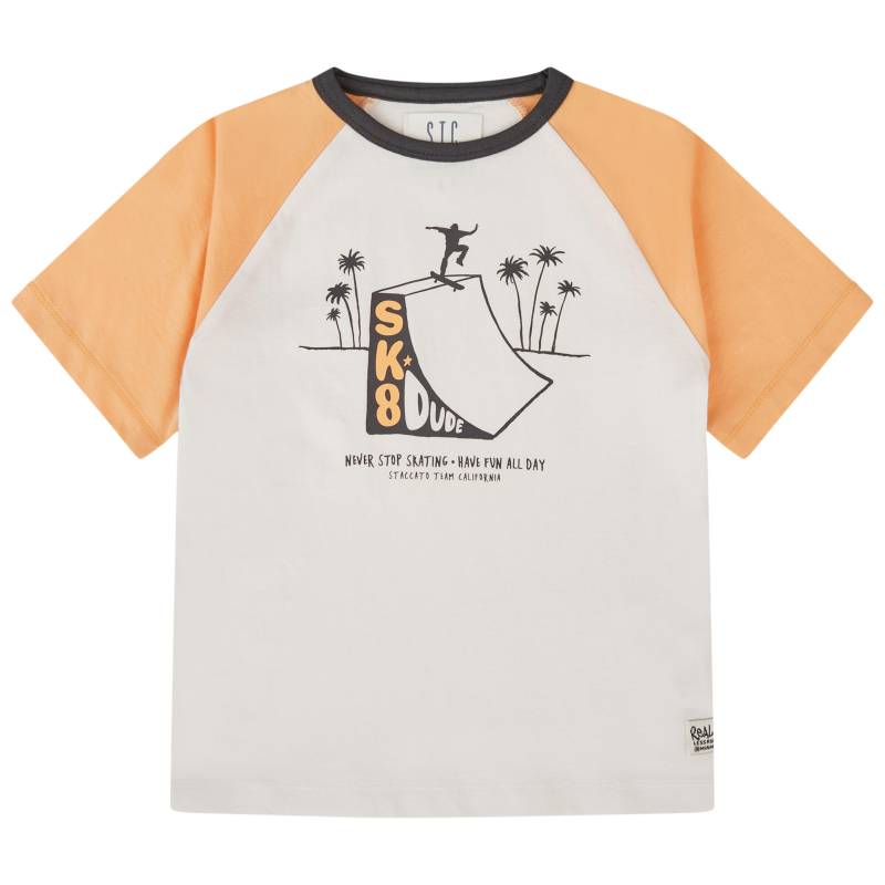 STACCATO - Kn.-T-Shirt soft orange von STACCATO