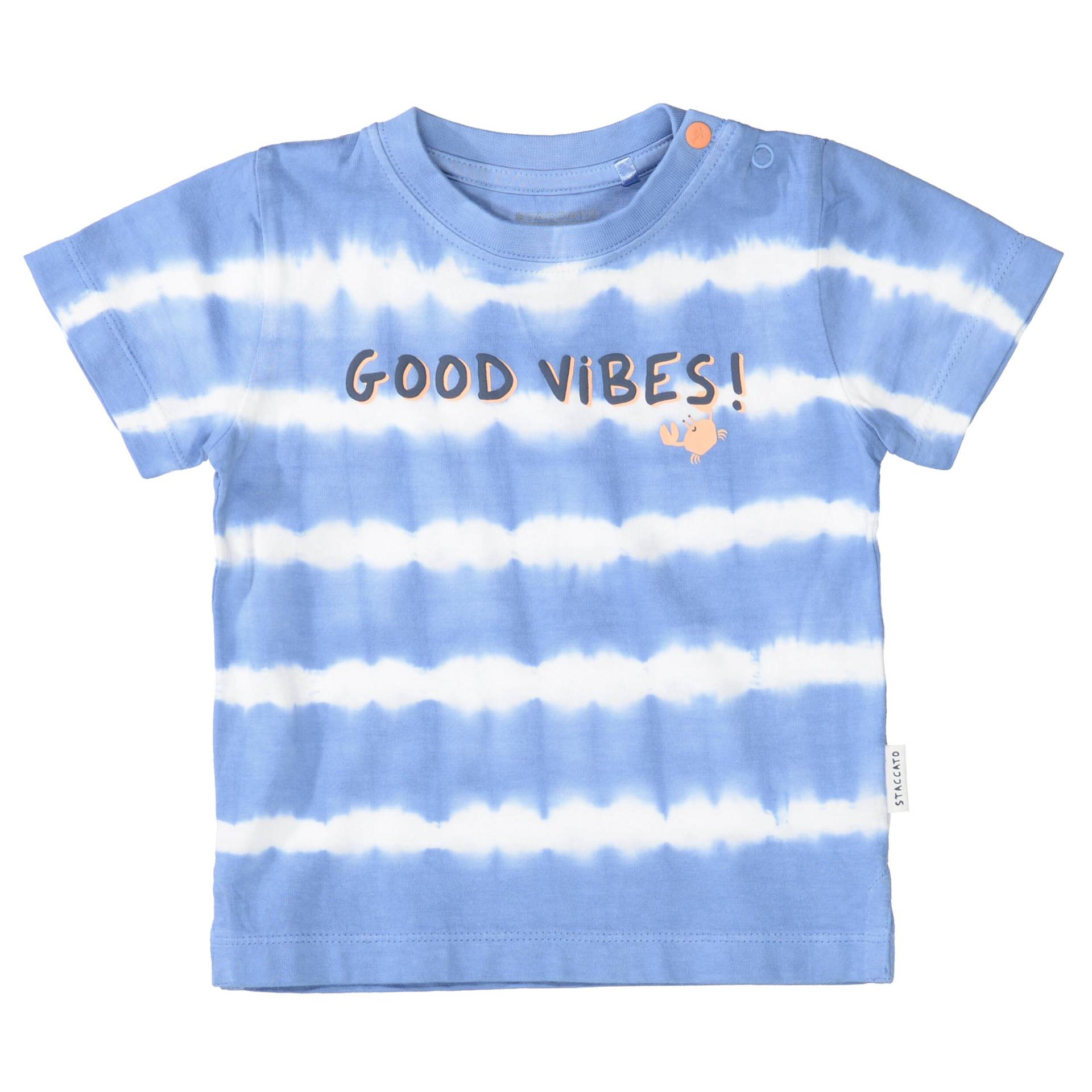 STACCATO - Kn.-T-Shirt summer blue batik - Gr. - 80 von STACCATO