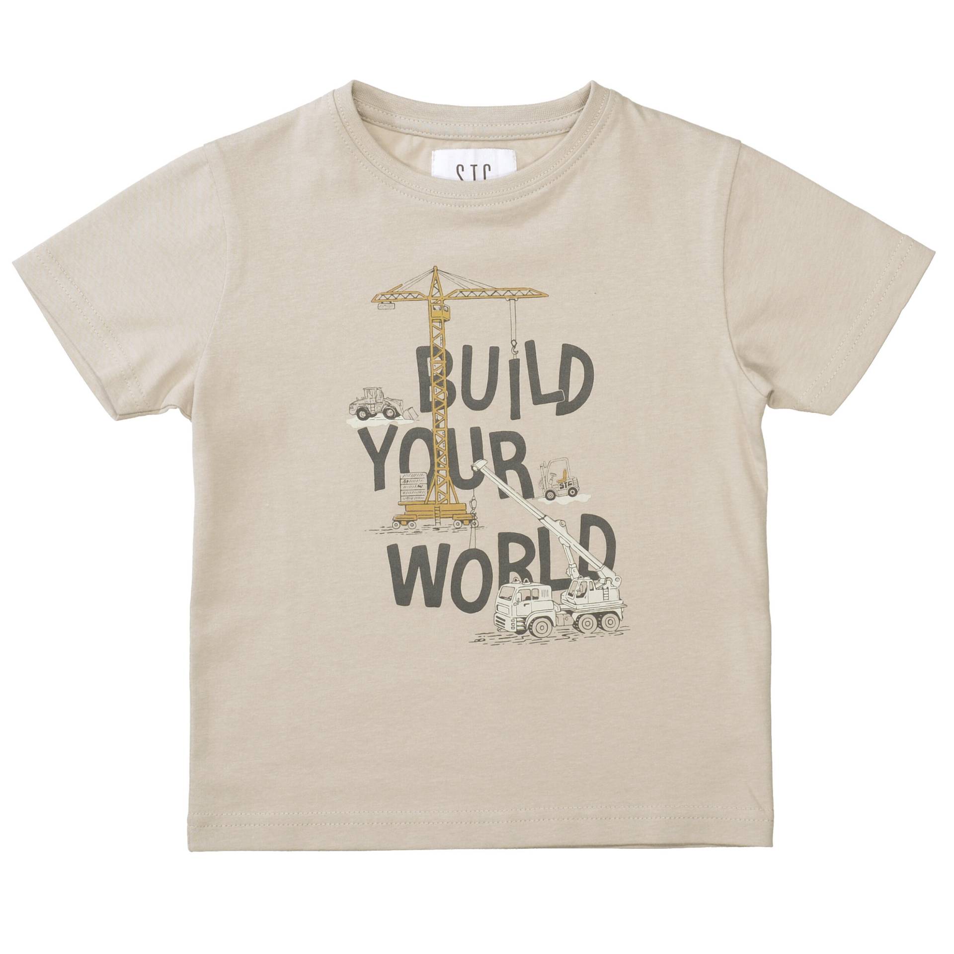 STACCATO - Kn.-T-Shirt taupe von STACCATO