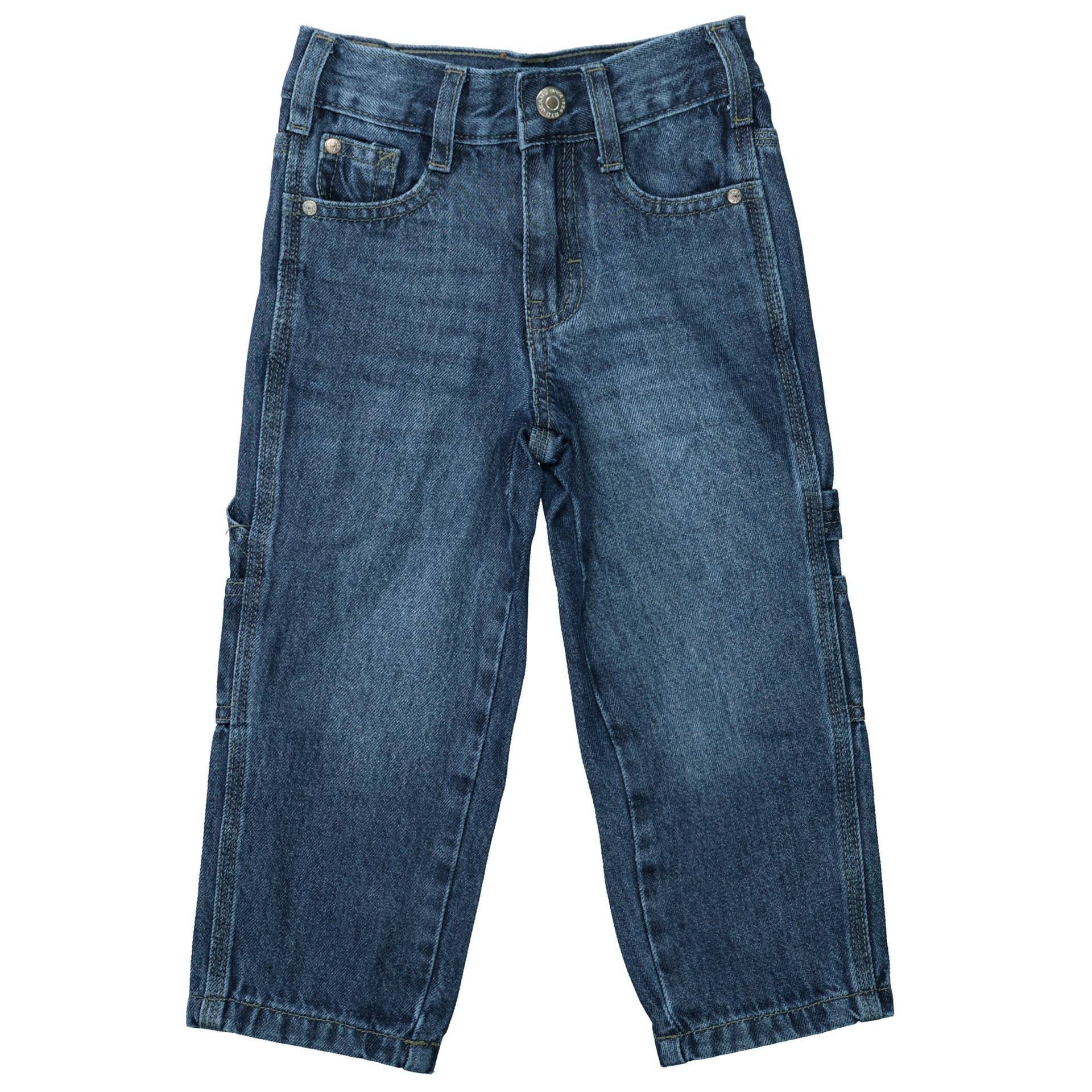 STACCATO - Kn.-Worker-Jeans, Loose Fit mid blue denim - Gr. - 104 von STACCATO