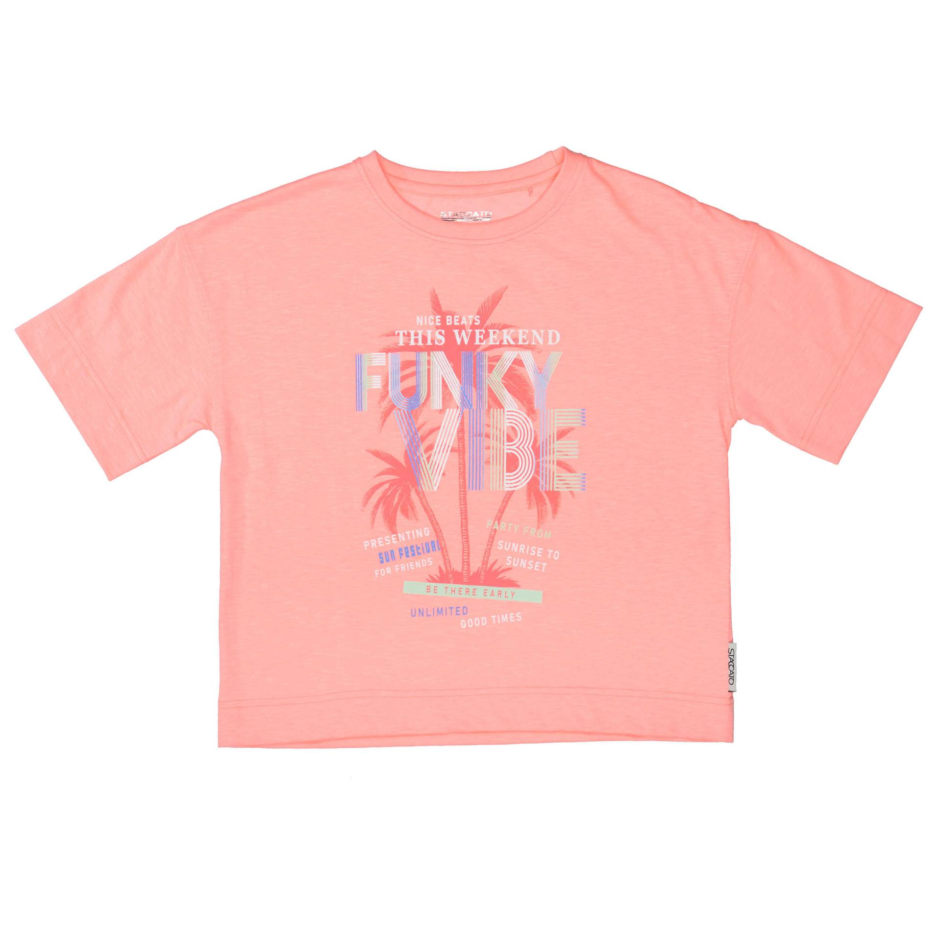 STACCATO - Md.-Boxy T-Shirt peach rose - Gr. - 176 von STACCATO