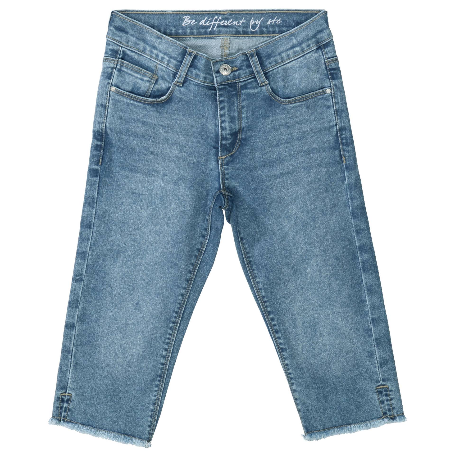 STACCATO - Md.-Capri-Jeans, Skinny, SLIM mid blue denim - Gr. - 158 von STACCATO