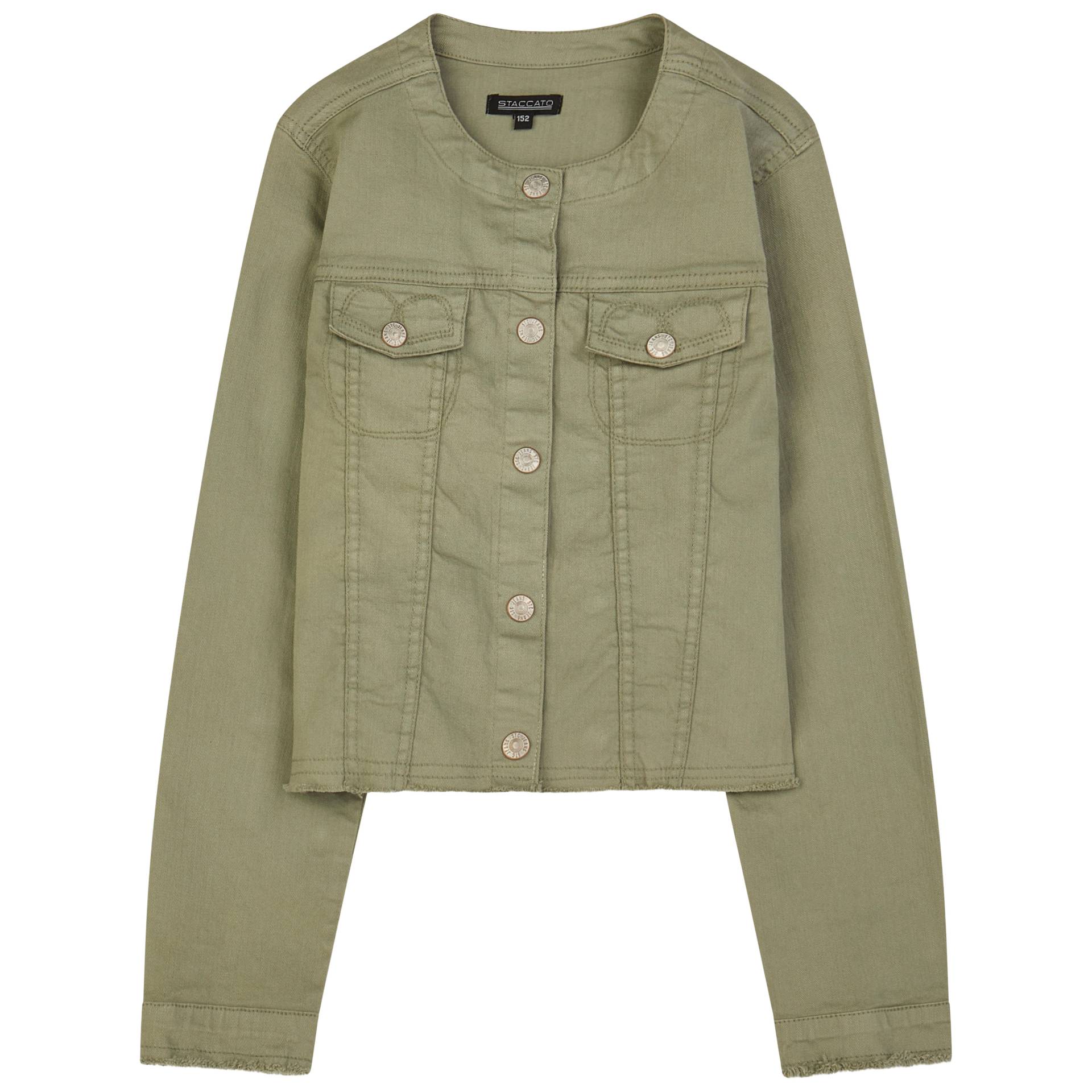 STACCATO - Md.-Denim-Jacke light khaki - Gr. - 176 von STACCATO
