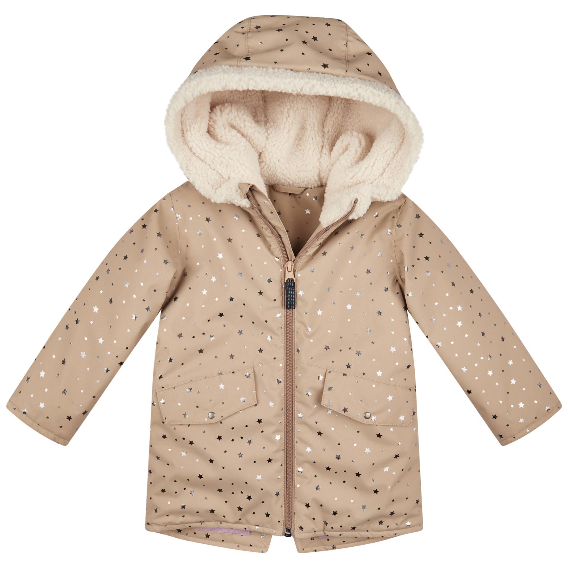 STACCATO - Md.-Funktions-Jacke light caramel aop von STACCATO