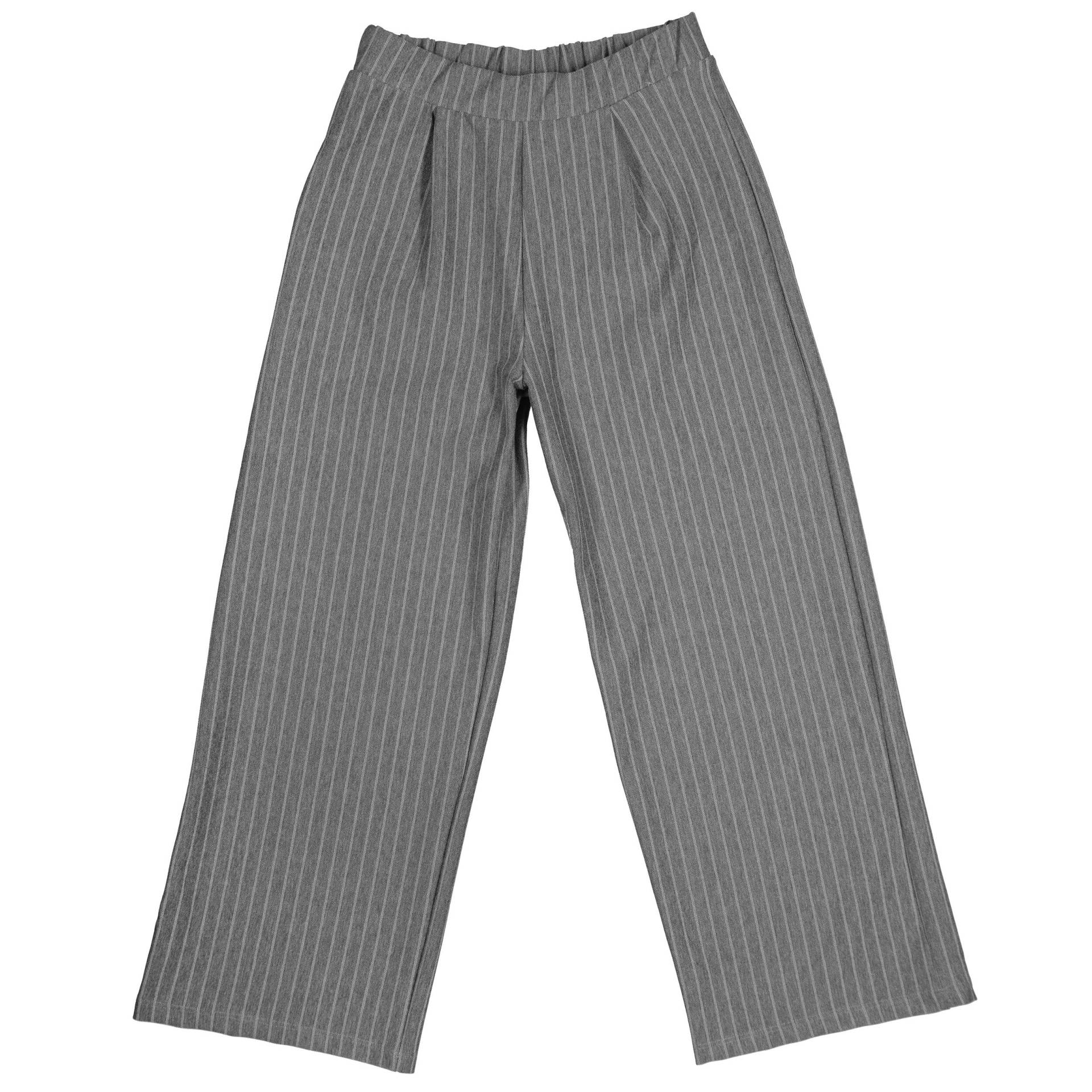 STACCATO - Md.-Hose , Wide Leg ash grey str. - Gr. - 140 von STACCATO