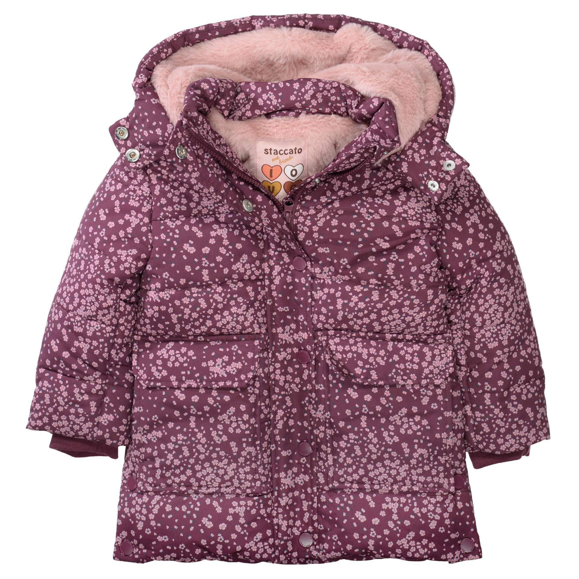 STACCATO - Md.-Jacke dark rose aop von STACCATO