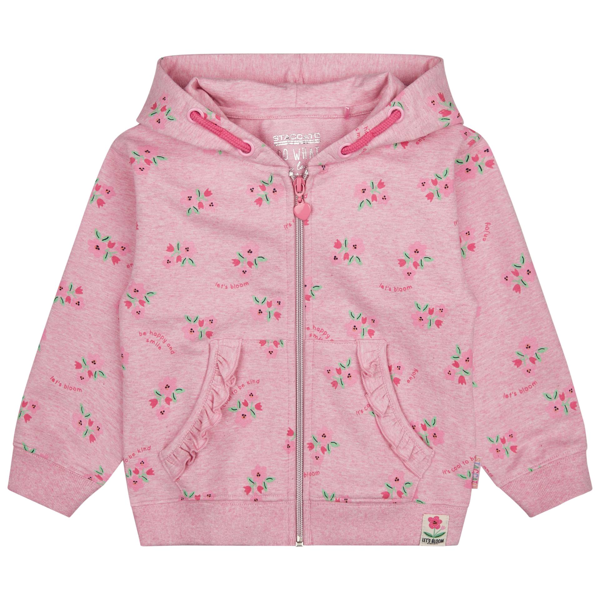 STACCATO - Md.-Kap.-Sweatjacke bubblegum-aop von STACCATO