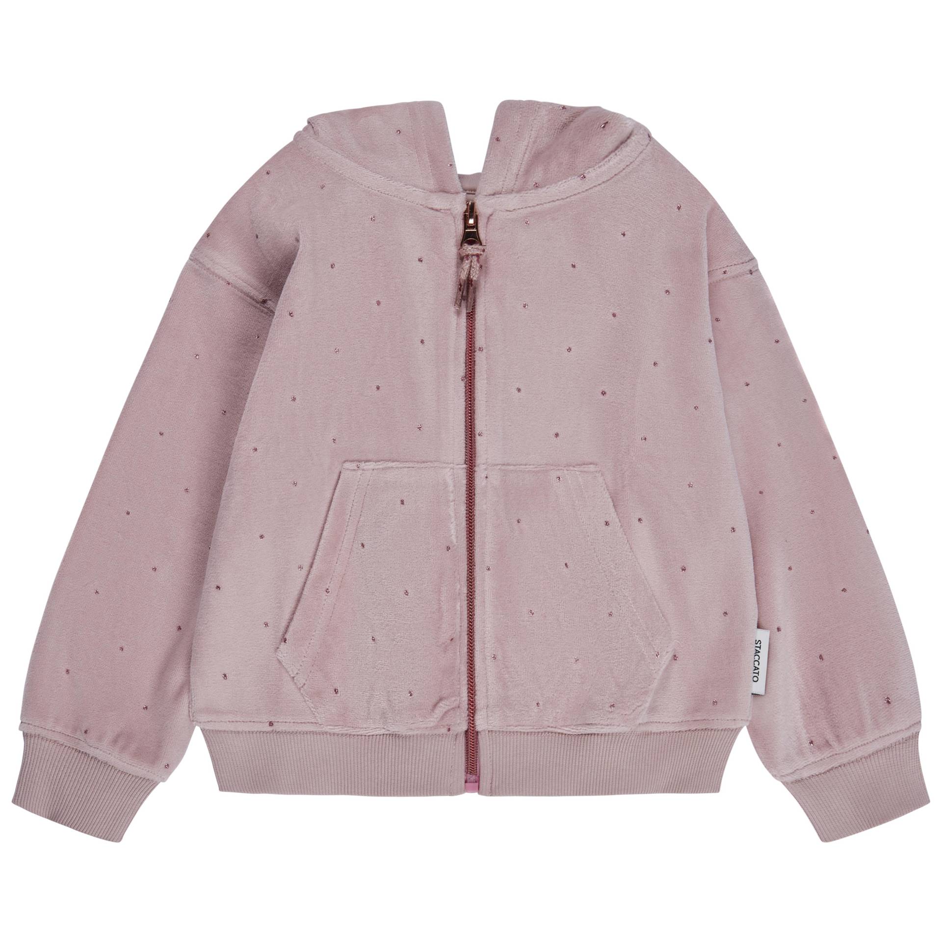 STACCATO - Md.-Kap.-Sweatjacke vintage rose von STACCATO