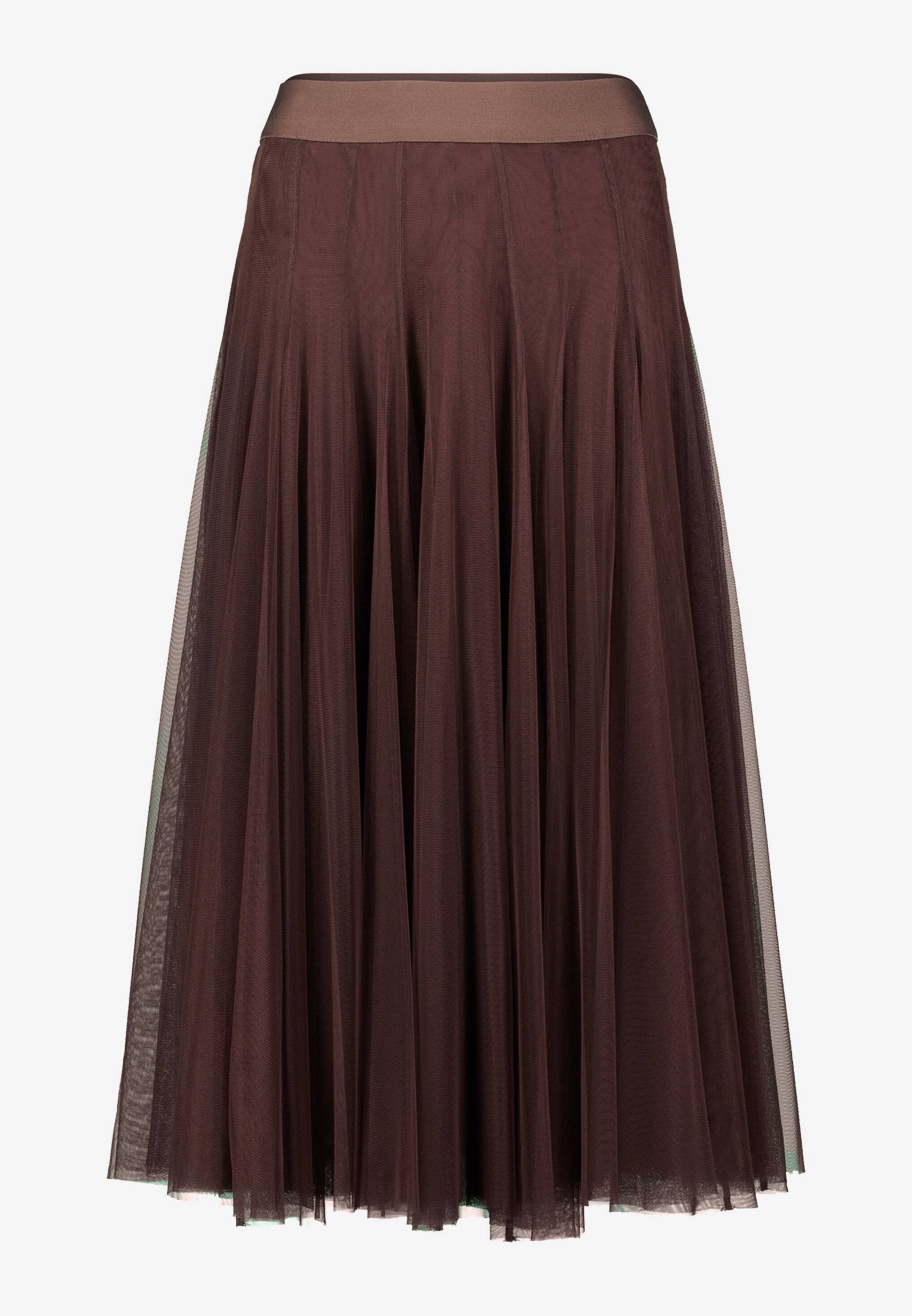 zero - Meshrock mit Gummibund chicory coffee - Gr. - 36 von zero