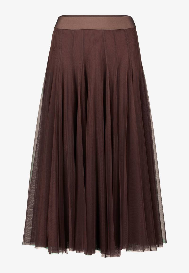 zero - Meshrock mit Gummibund chicory coffee - Gr. - 36 von zero