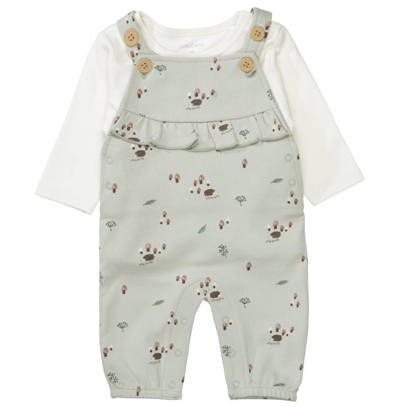 STACCATO - Md.-Overall+Shirt salbei aop - Gr. - 50 von STACCATO