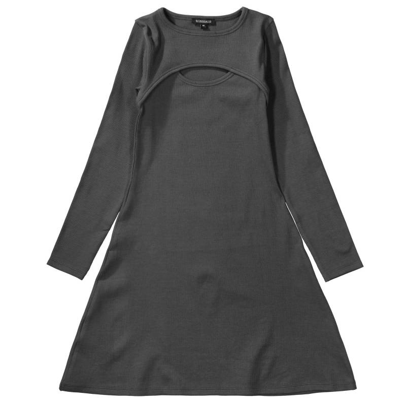 STACCATO - Md.-Rib-Kleid dark grey - Gr. - 164 von STACCATO