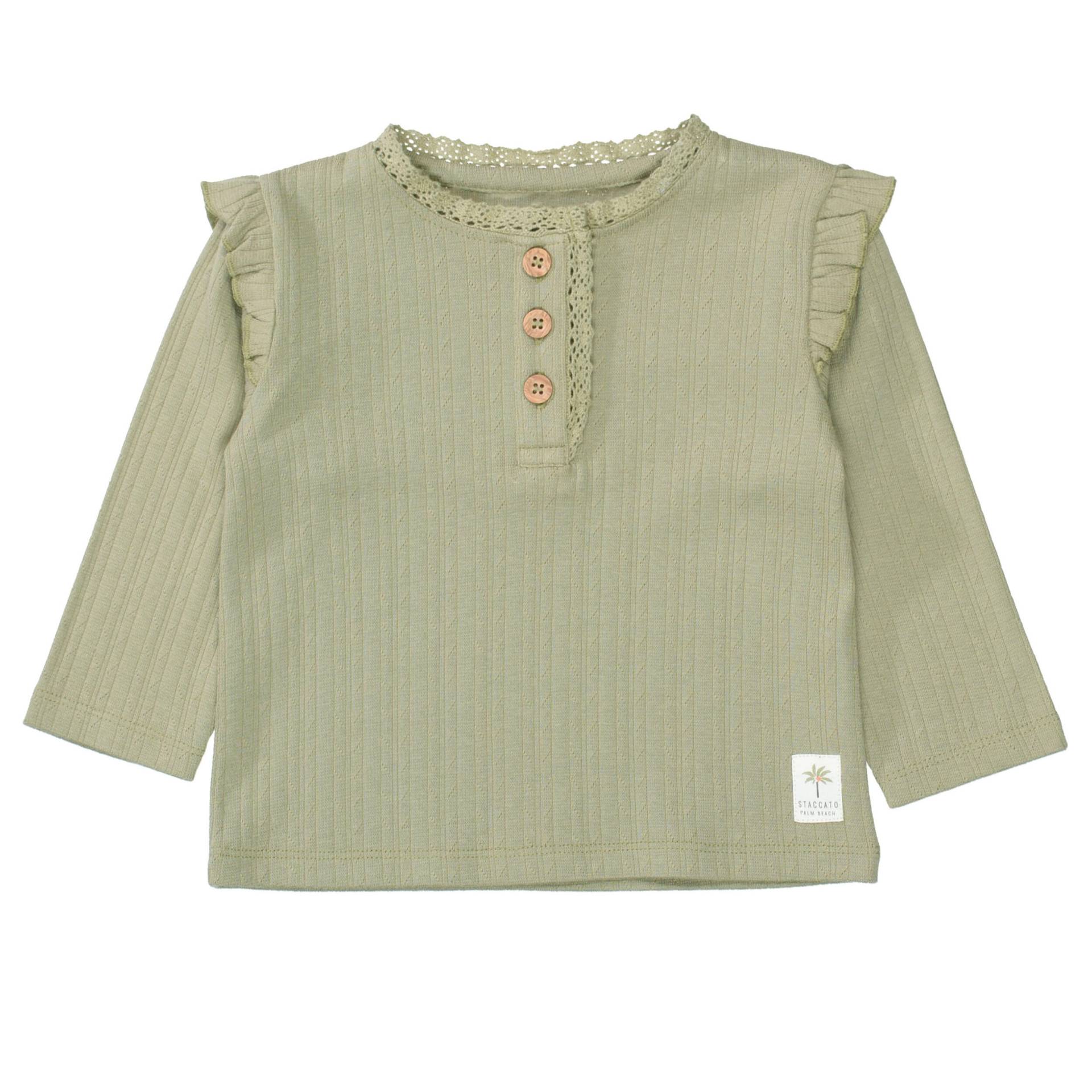 STACCATO - Md.-Shirt light khaki struc. - Gr. - 80 von STACCATO