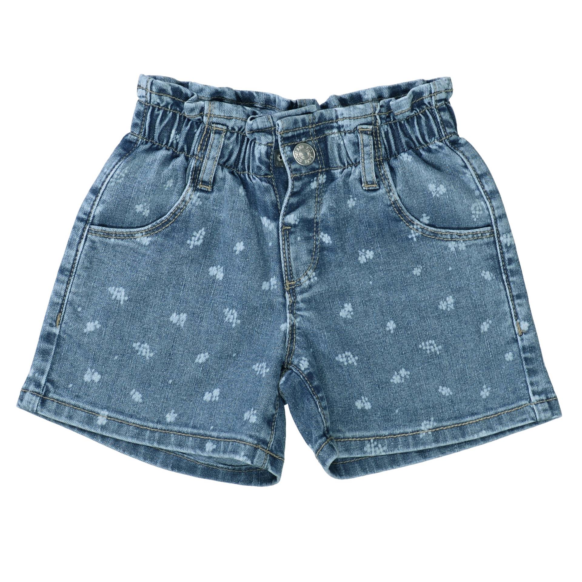STACCATO - Md.-Shorts mid blue denim aop - Gr. - 104 von STACCATO
