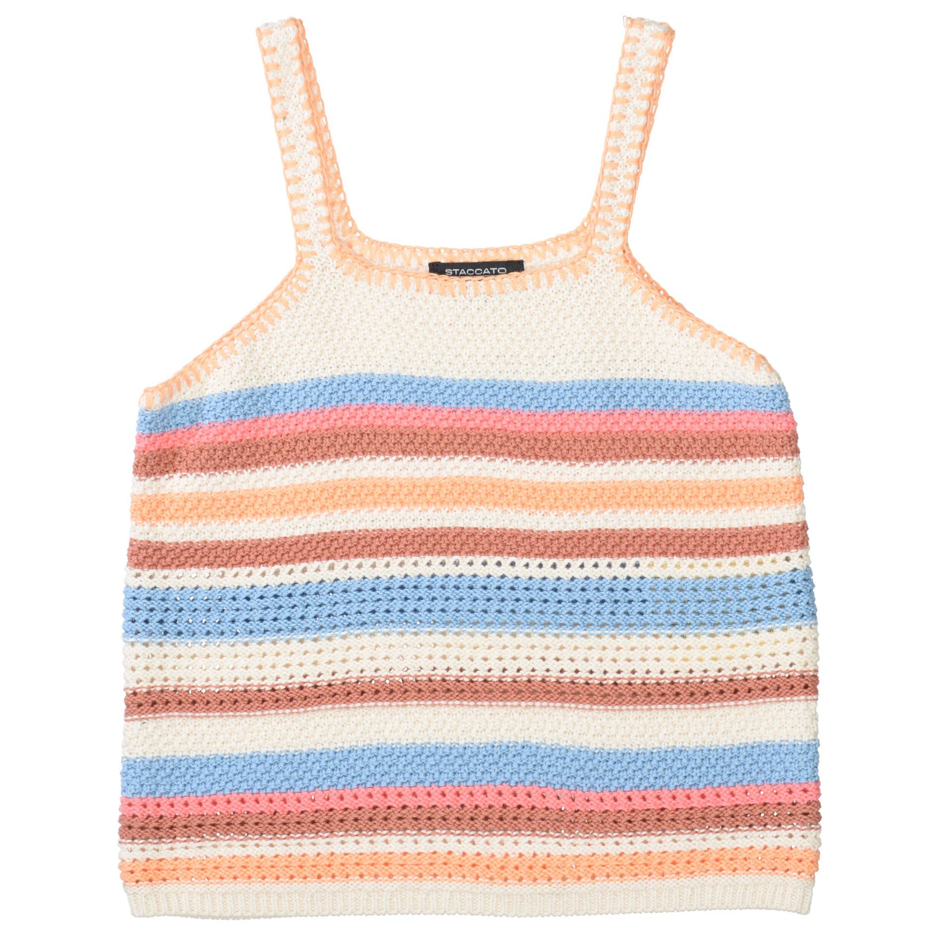 STACCATO - Md.-Strick-Top ecru str - Gr. - 152 von STACCATO