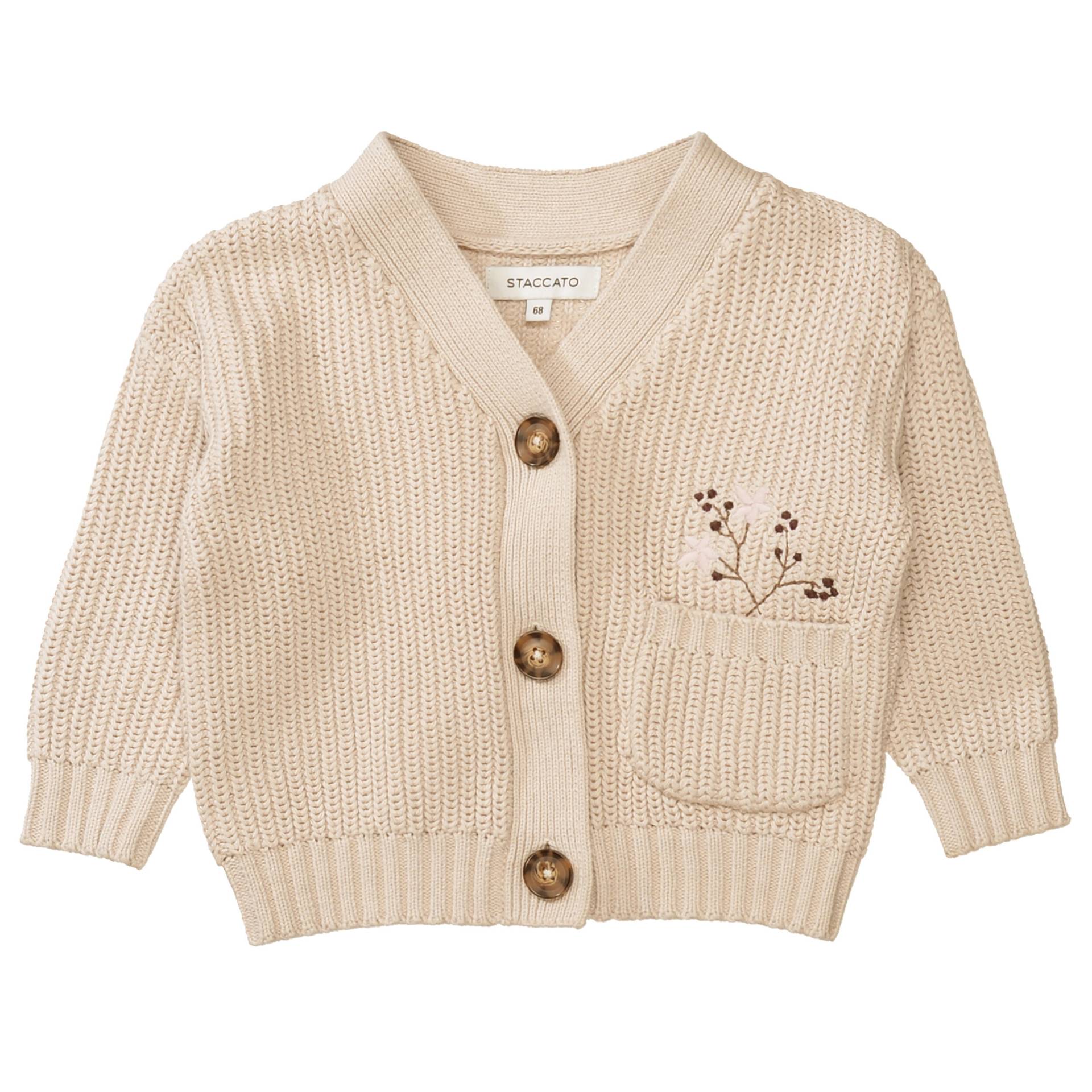 STACCATO - Md.-Strickjacke nature - Gr. - 74 von STACCATO