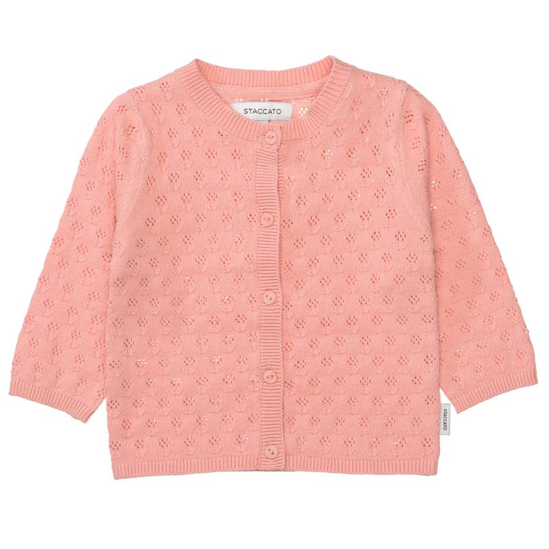 STACCATO - Md.-Strickjacke sweet pink - Gr. - 74 von STACCATO
