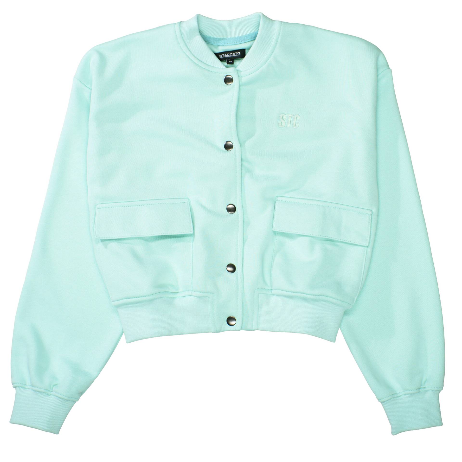 STACCATO - Md.-Sweatjacke aqua - Gr. - 140 von STACCATO
