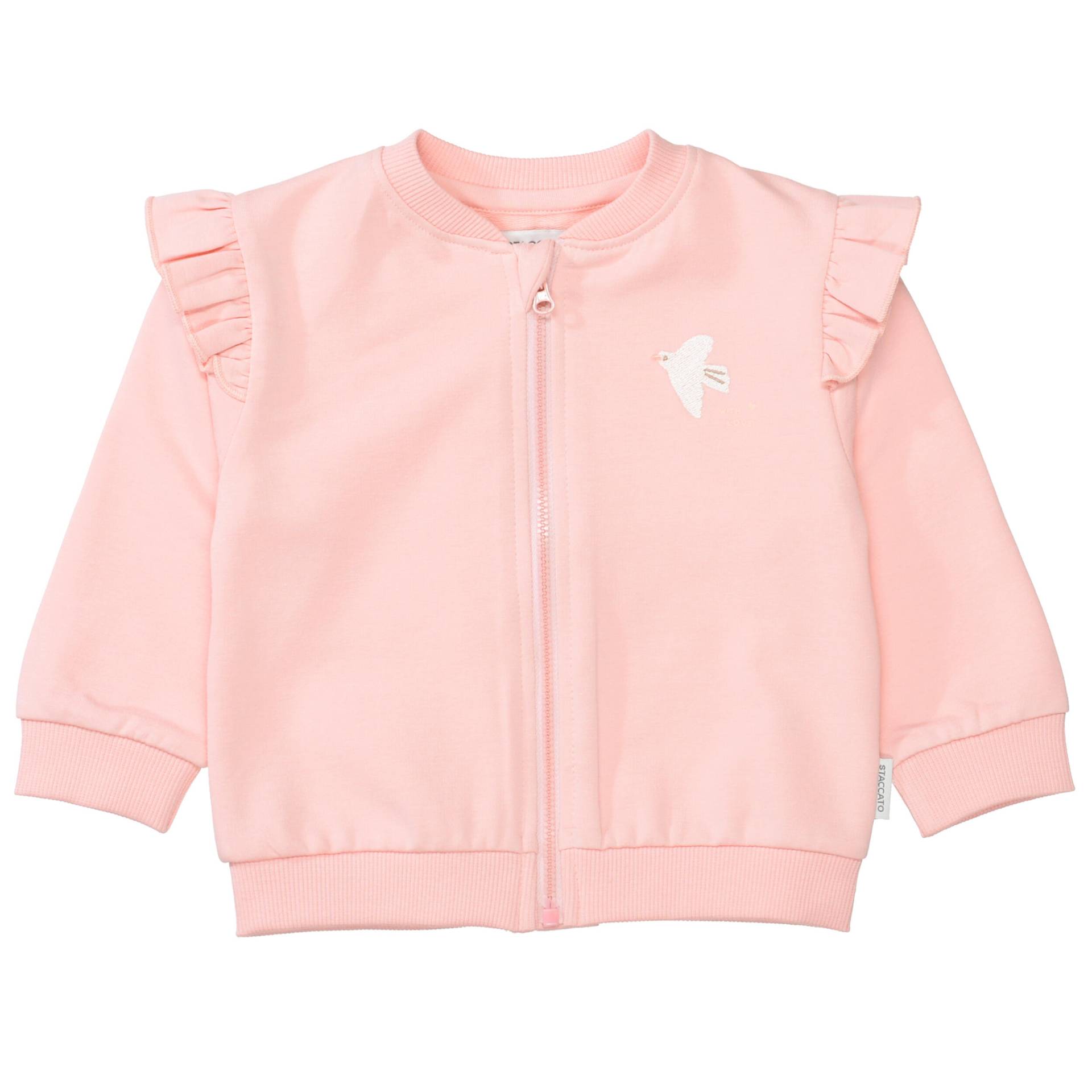 STACCATO - Md.-Sweatjacke flamingo - Gr. - 86 von STACCATO