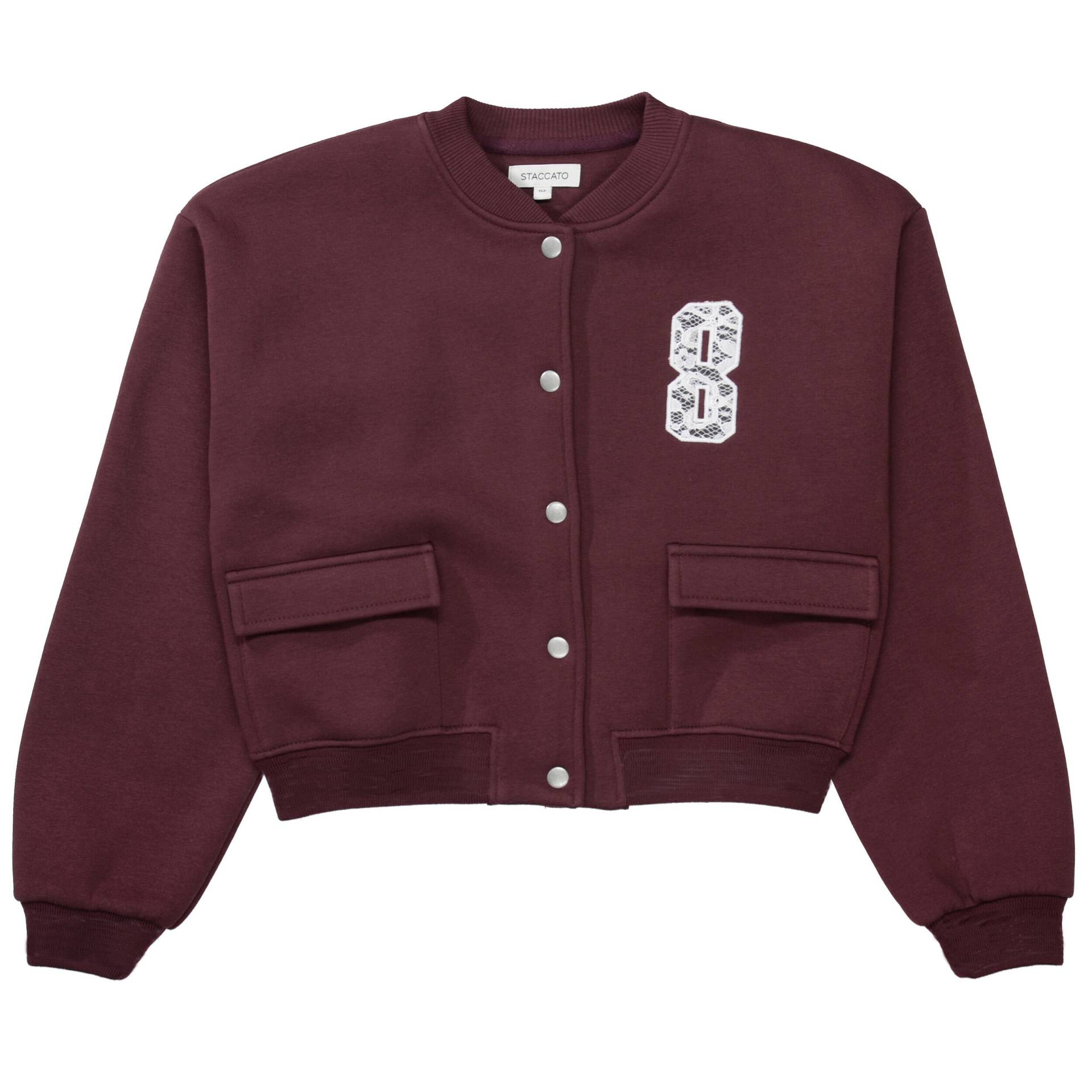 STACCATO - Md.-Sweatjacke rubin - Gr. - 140 von STACCATO