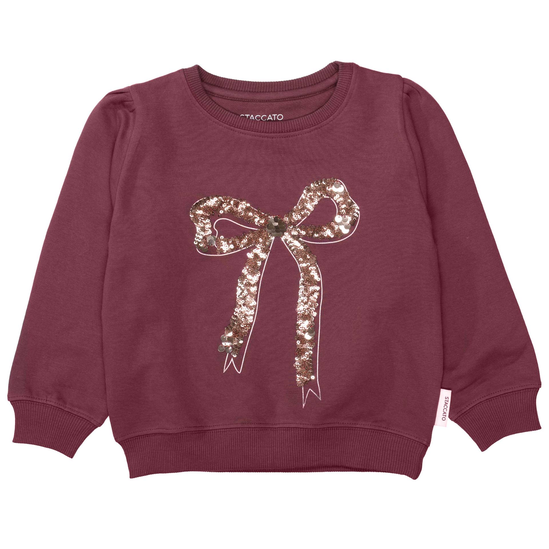 STACCATO - Md.-Sweatshirt dark plum von STACCATO