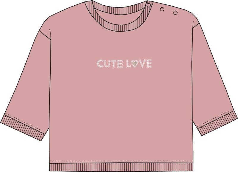 STACCATO - Md.-Sweatshirt dusty rose - Gr. - 74 von STACCATO