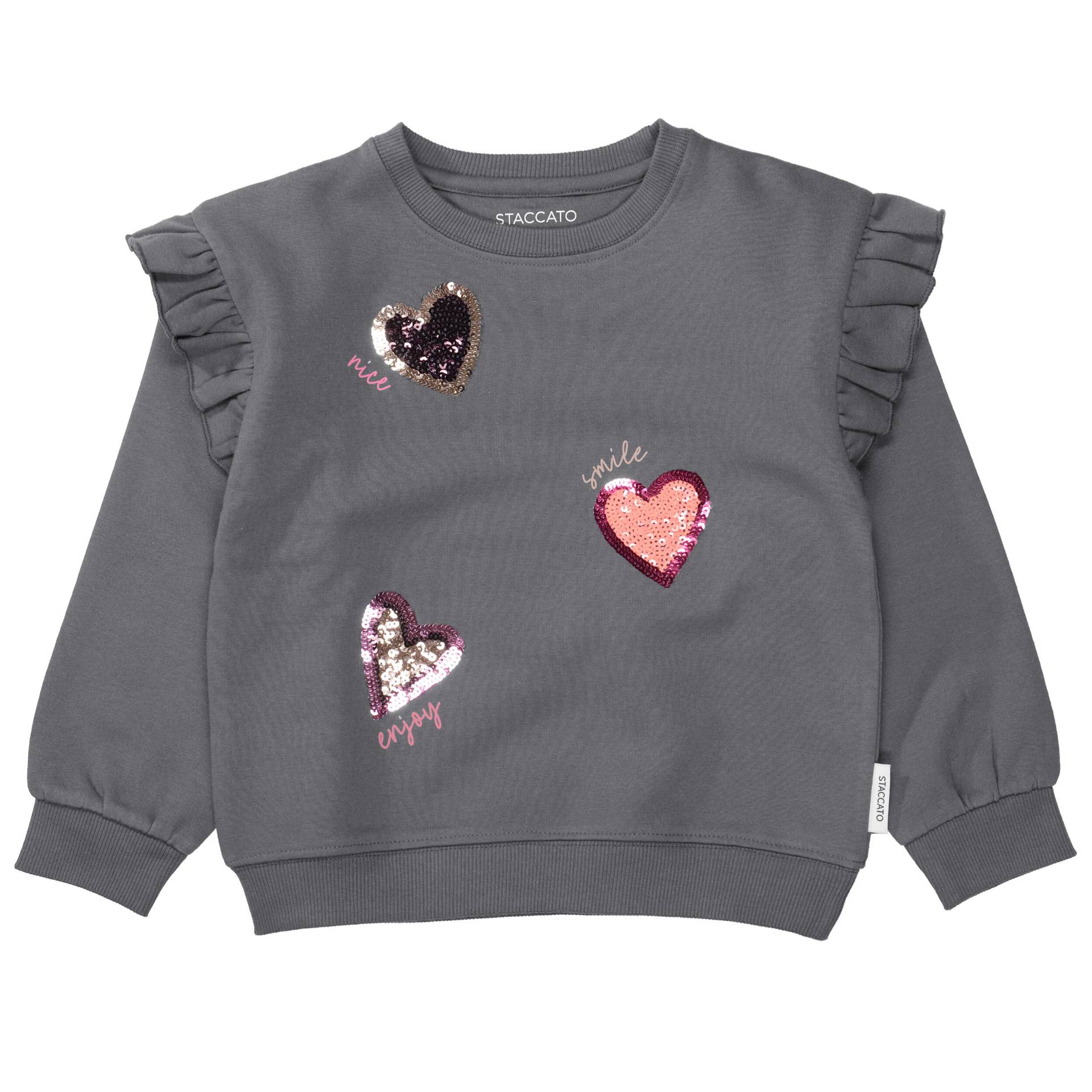 STACCATO - Md.-Sweatshirt graphite von STACCATO