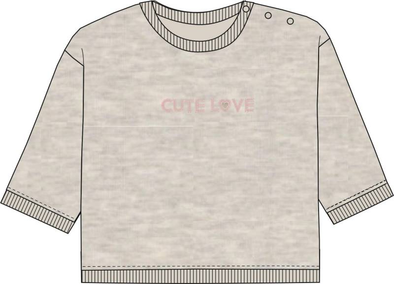 STACCATO - Md.-Sweatshirt sand mel. - Gr. - 74 von STACCATO