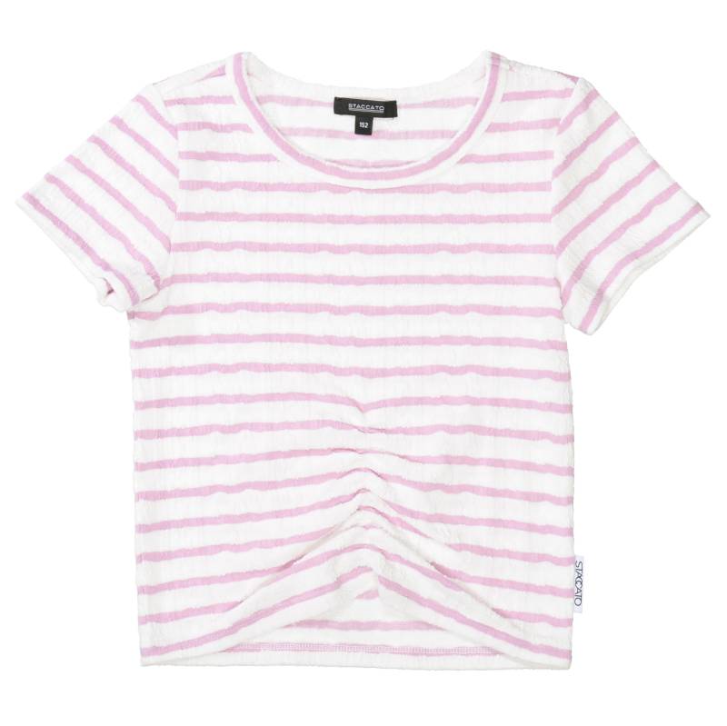 STACCATO - Md.-T-Shirt, Streifen orchid str - Gr. - 164 von STACCATO