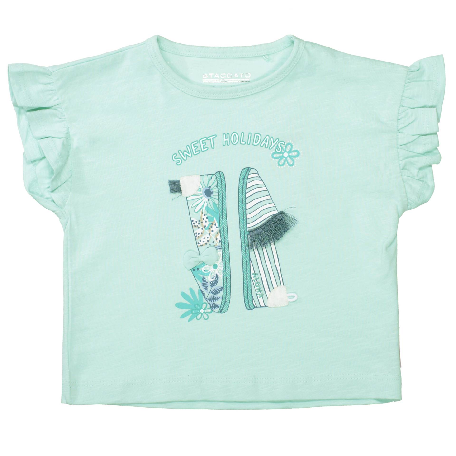 STACCATO - Md.-T-Shirt T-Shirt mit Print aqua von STACCATO