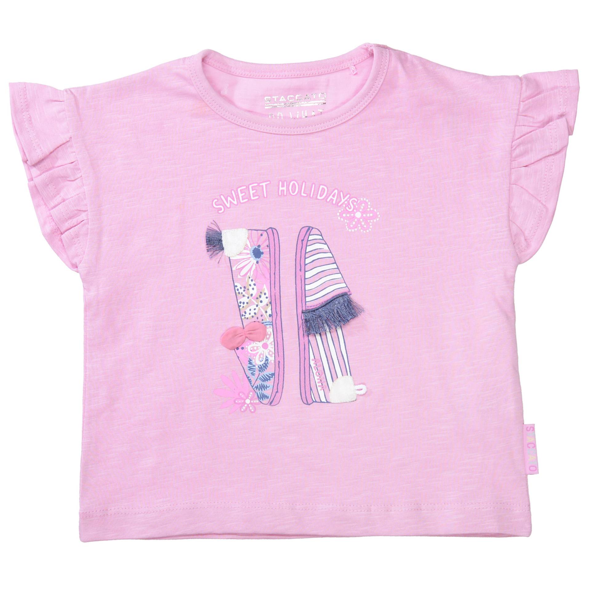 STACCATO - Md.-T-Shirt T-Shirt mit Print lavendel von STACCATO