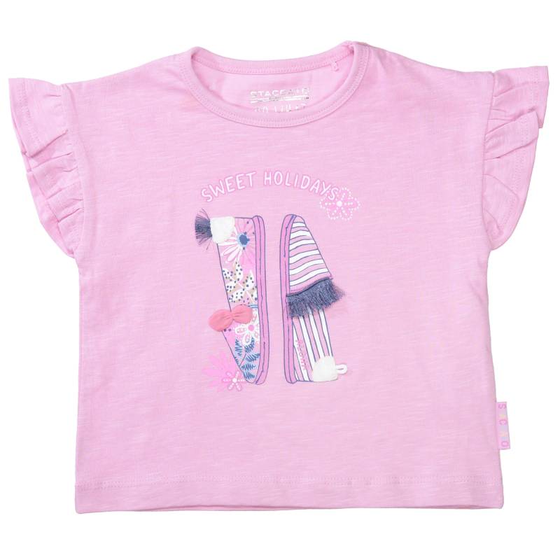 STACCATO - Md.-T-Shirt T-Shirt mit Print lavendel von STACCATO