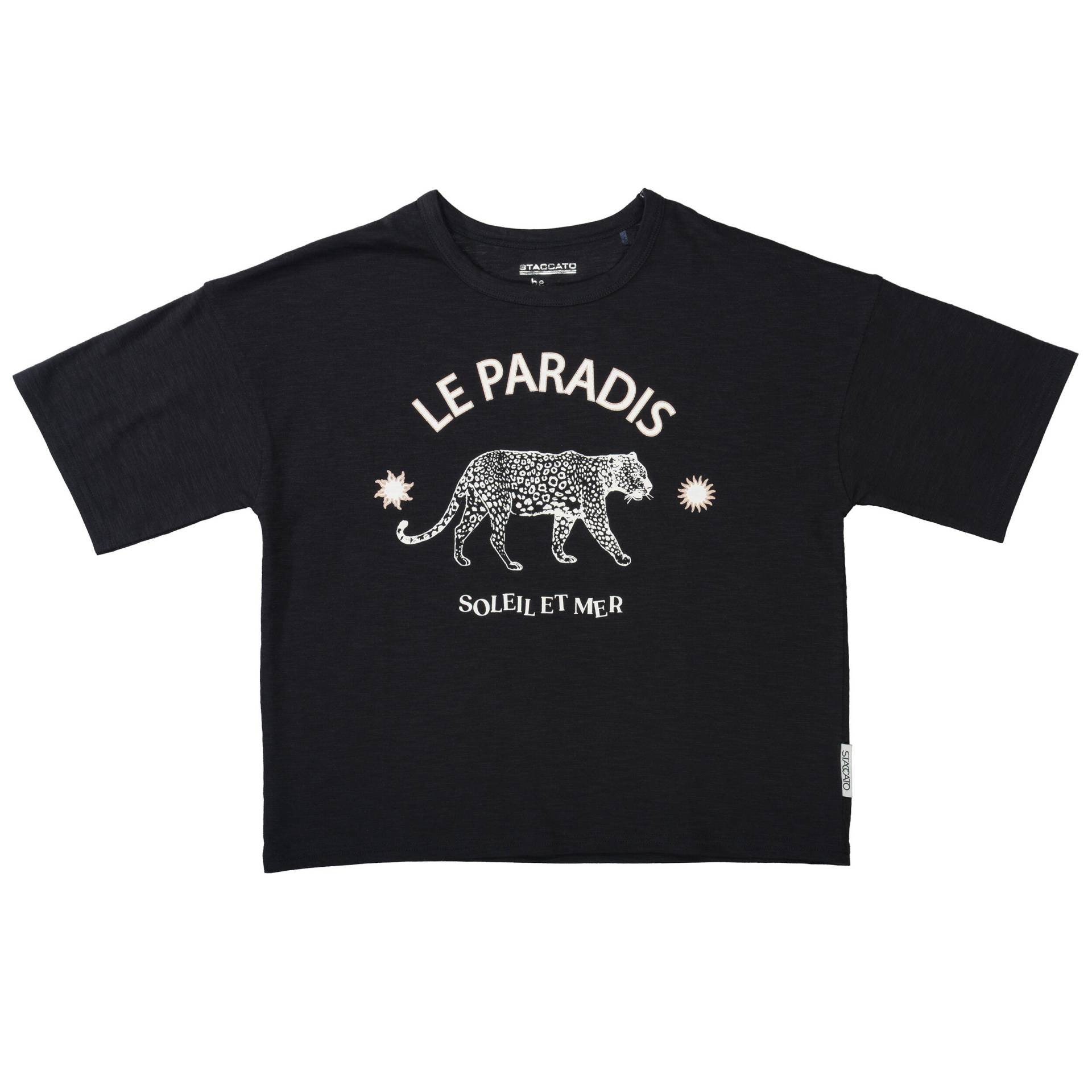 STACCATO - Md.-T-Shirt black - Gr. - 176 von STACCATO