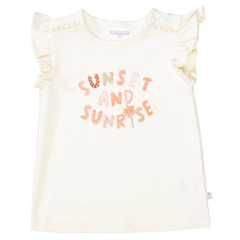 STACCATO - Md.-T-Shirt cotton cream - Gr. - 74 von STACCATO