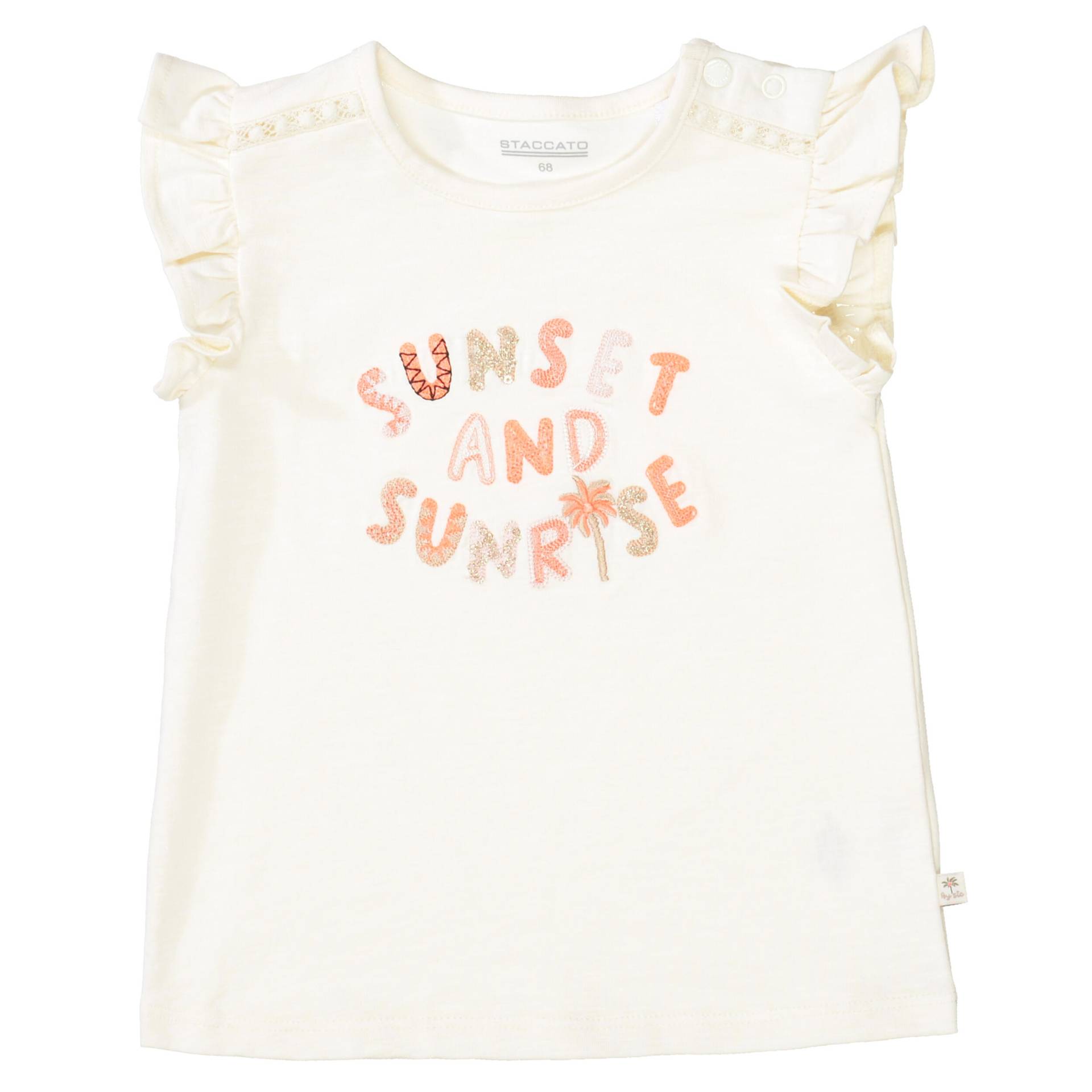 STACCATO - Md.-T-Shirt cotton cream - Gr. - 86 von STACCATO