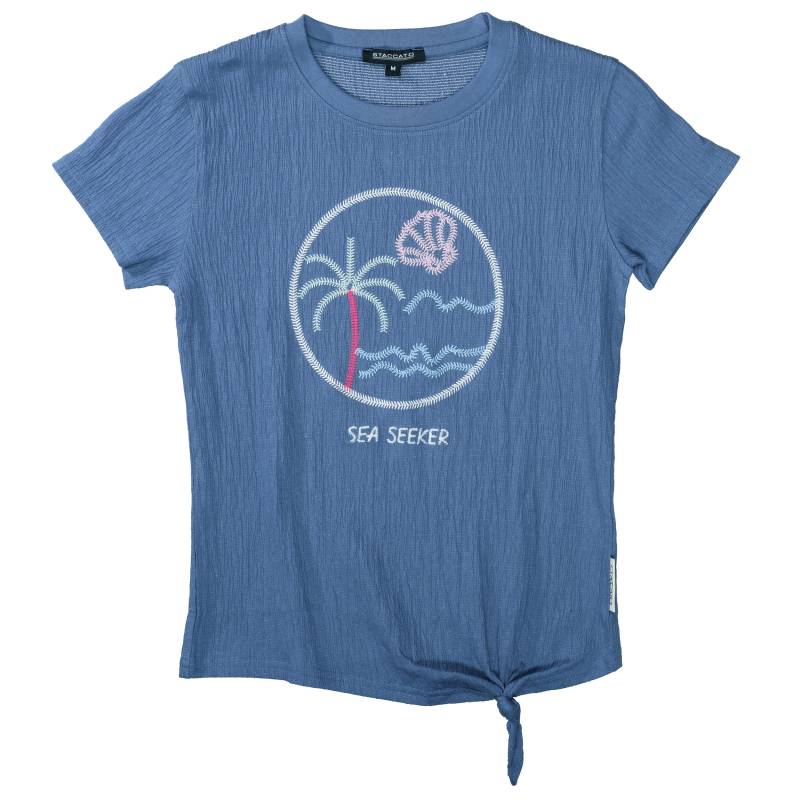 STACCATO - Md.-T-Shirt deep blue structure - Gr. - 176 von STACCATO