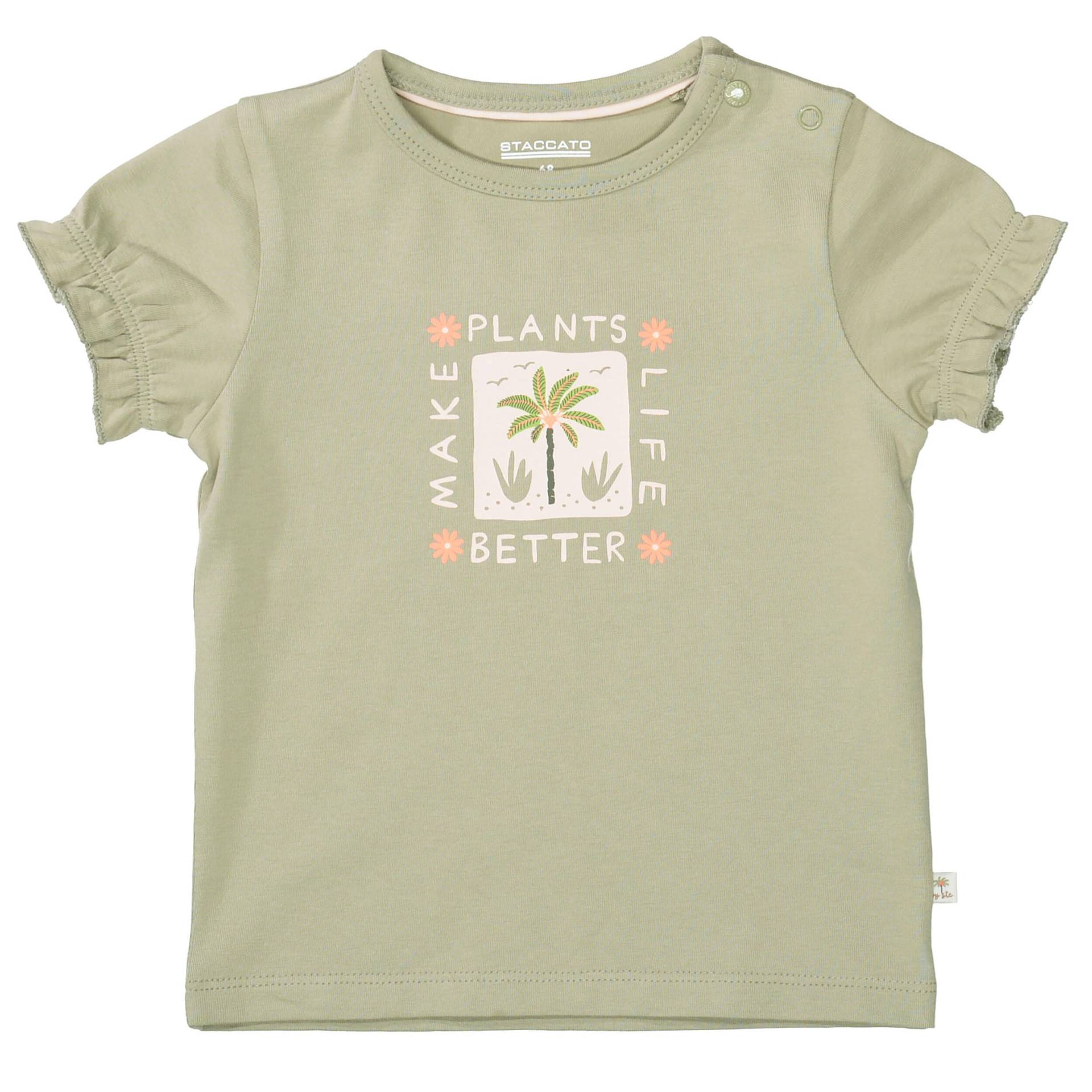 STACCATO - Md.-T-Shirt light khaki - Gr. - 86 von STACCATO