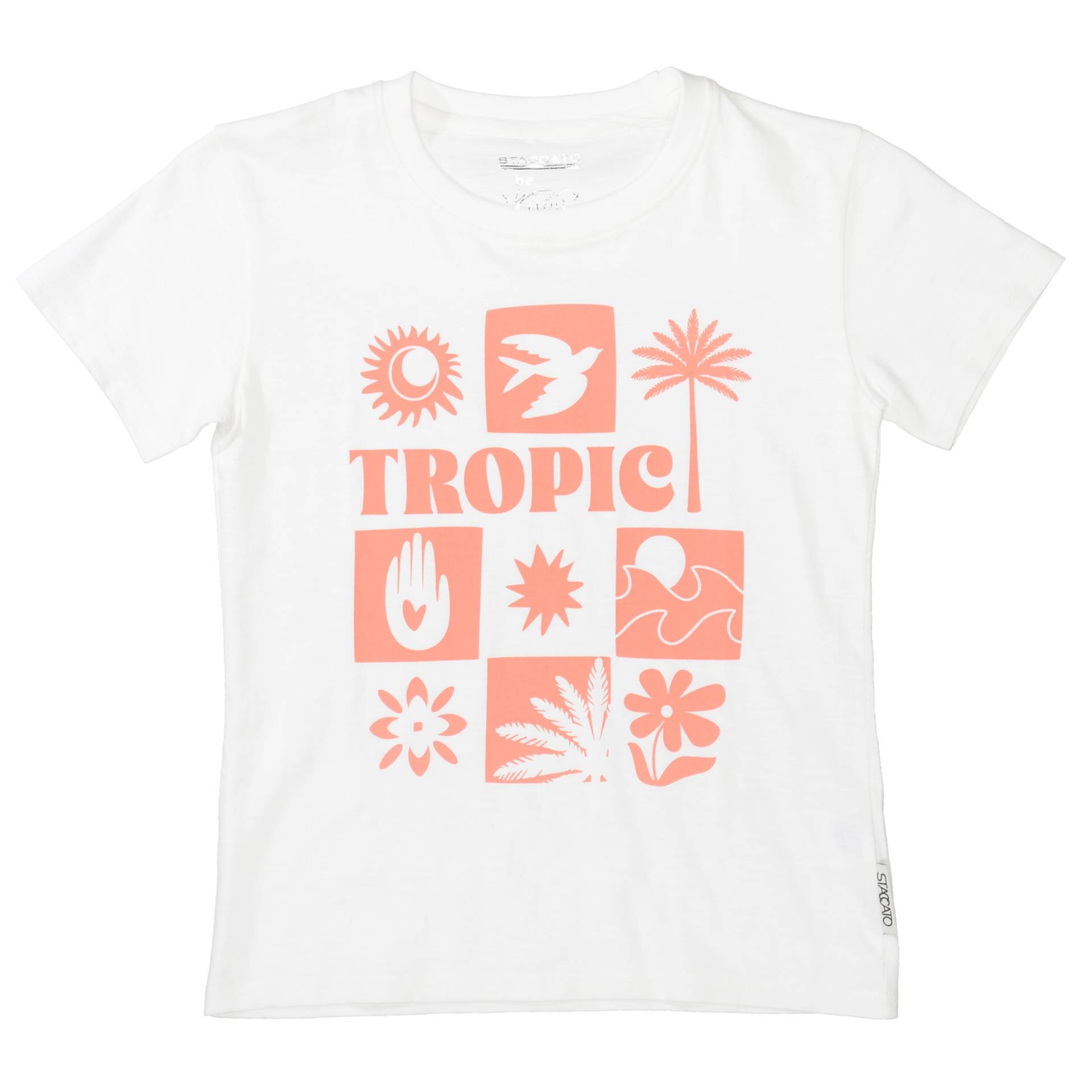 STACCATO - Md.-T-Shirt soft white - Gr. - 140 von STACCATO