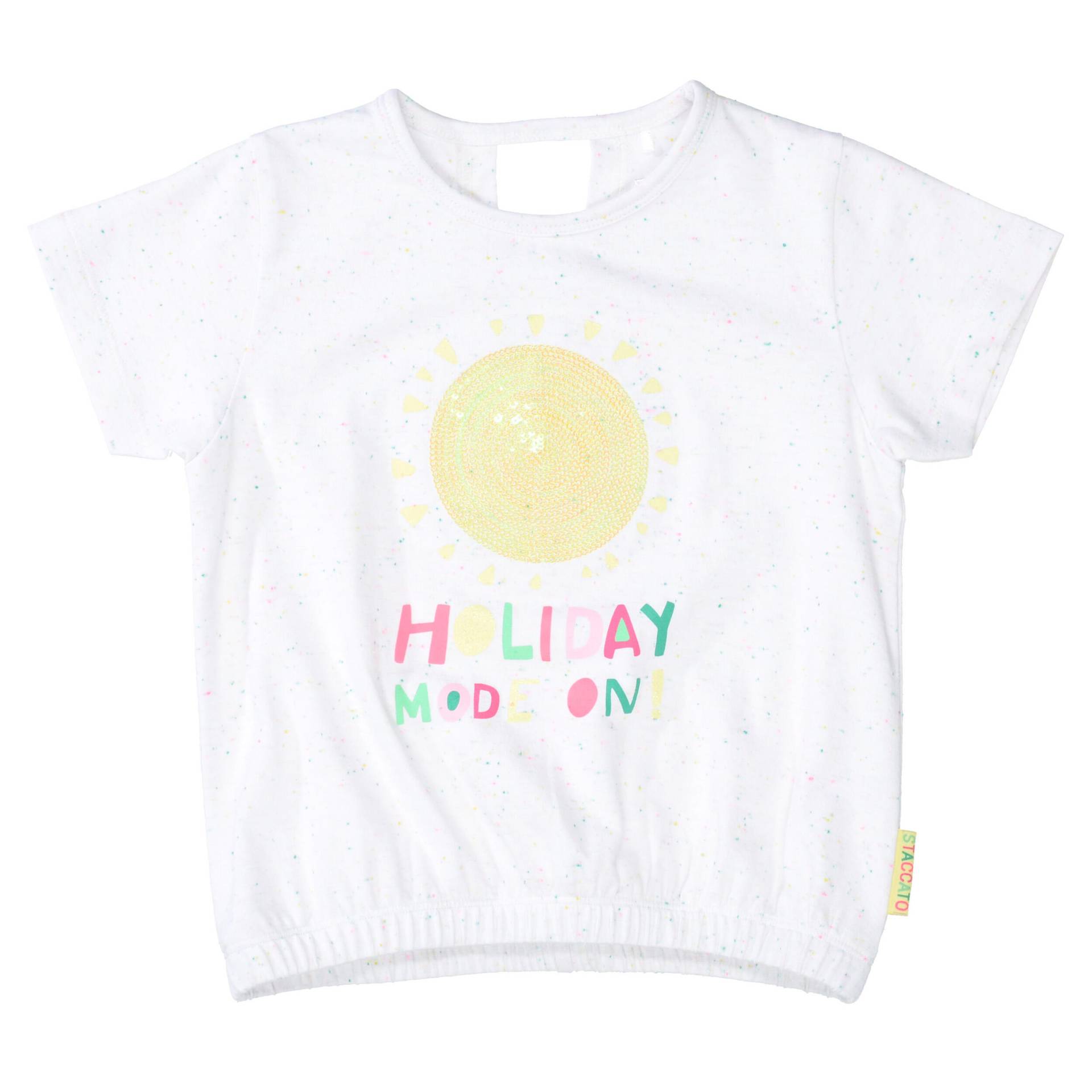 STACCATO - Md.-T-Shirt soft white neppy von STACCATO