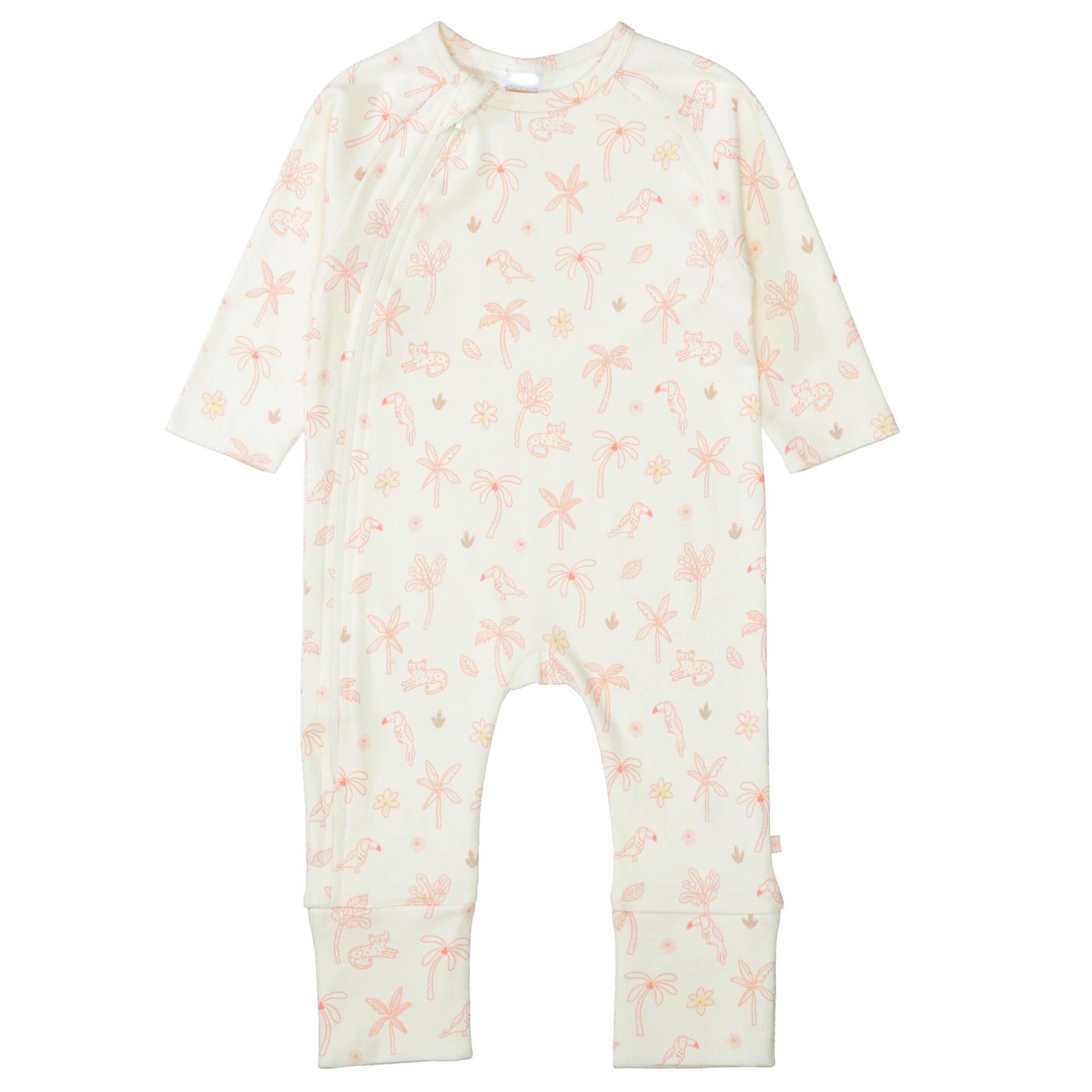 STACCATO - Pyjama 1tlg. cotton cream aop - Gr. - 50 von STACCATO